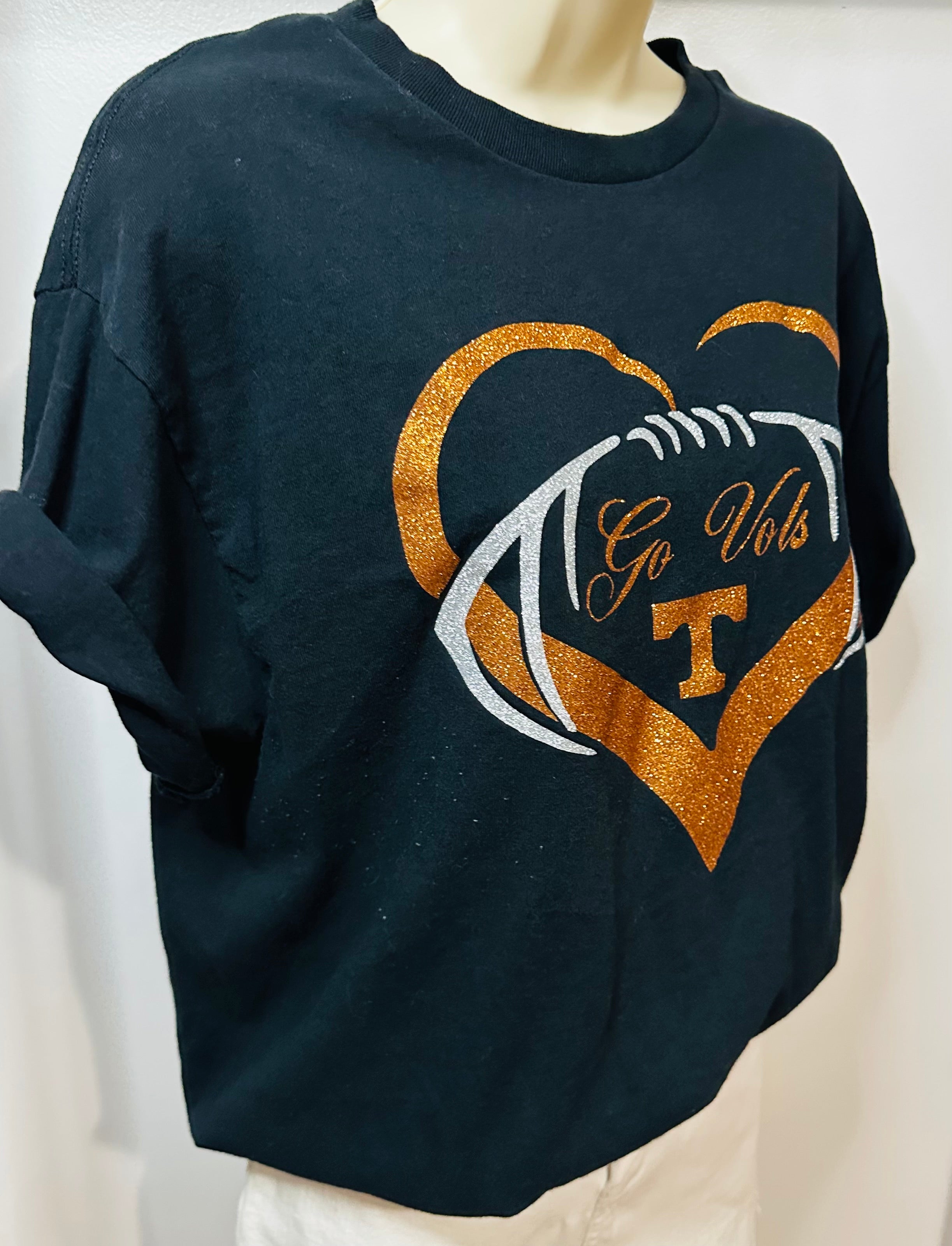 Tennessee “Go Vols” Glitter Tee