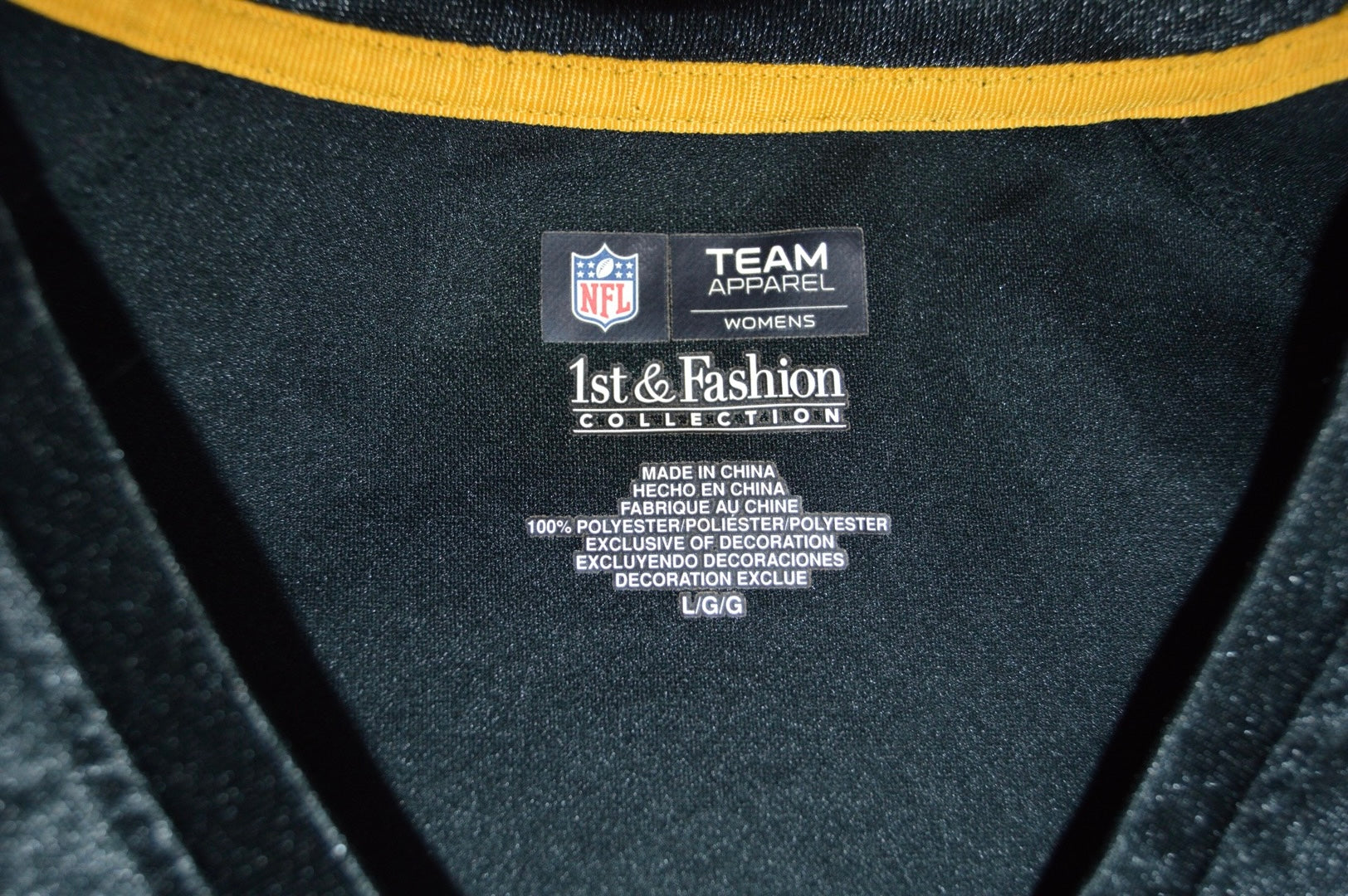 Pittsburgh Steelers Sequin/Bling Jersey (VINTAGE & RARE)