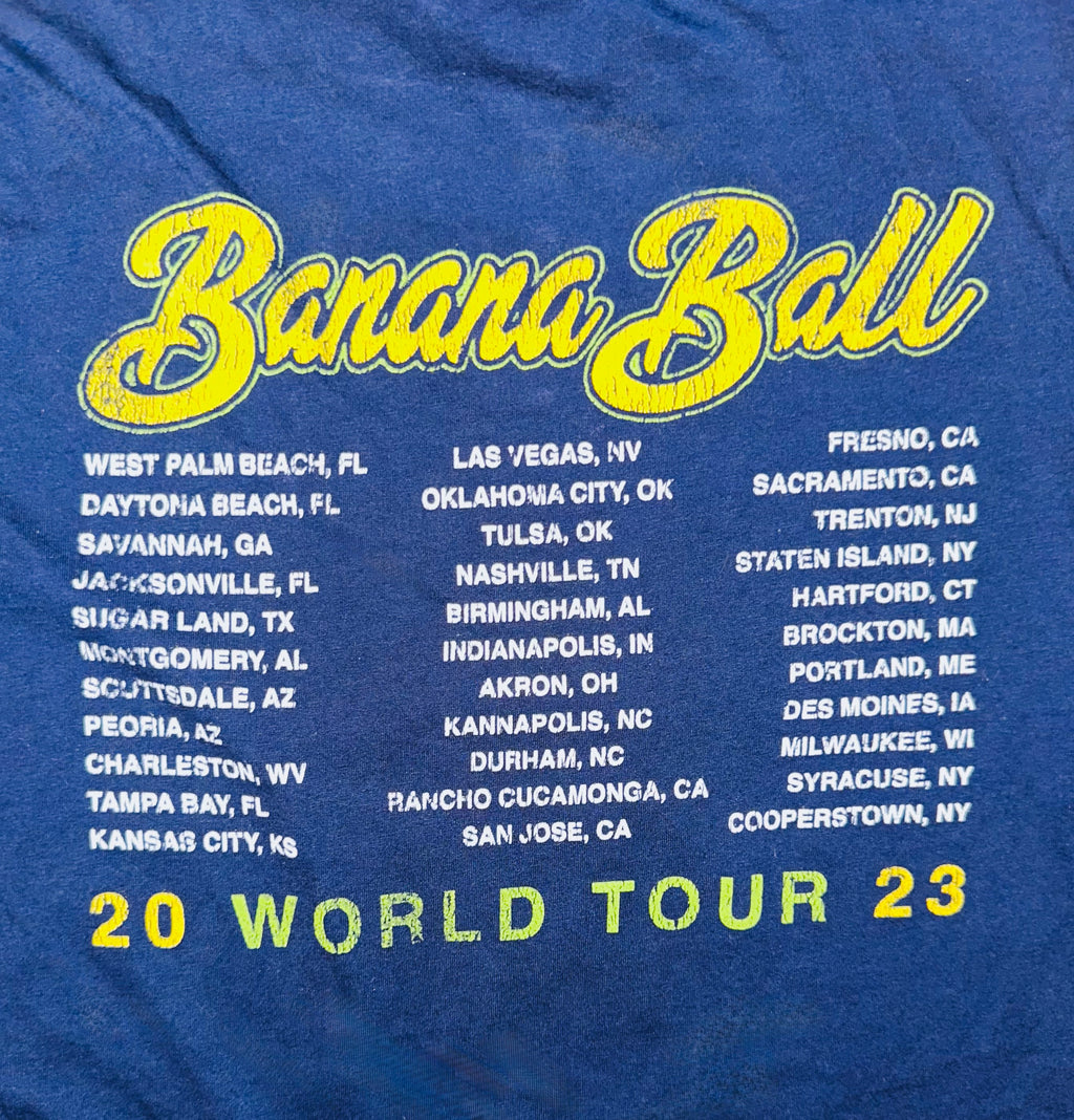 Savannah Banana’s 2023 Baseball Tour Tee, Sz Small