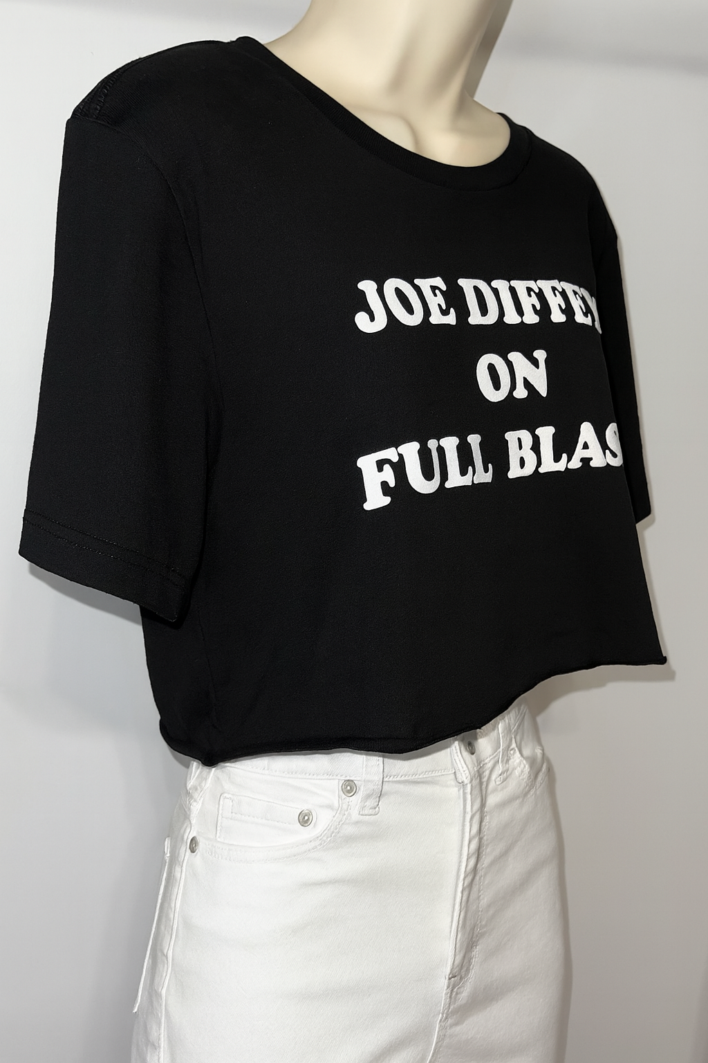 “Joe Diffie on Full Blast” Cropped Concert Tee