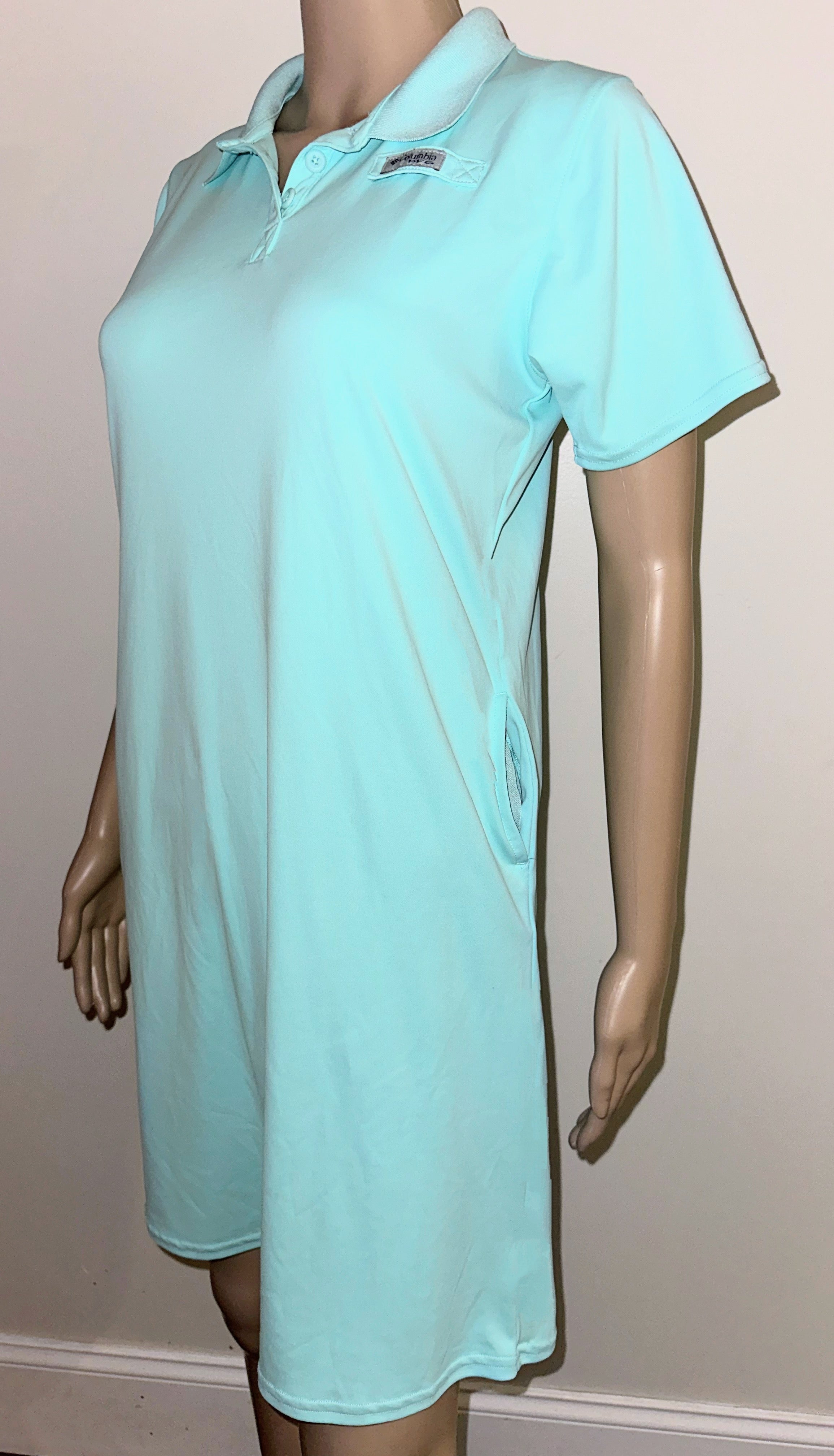 Columbia PFG Polo Golf Match Dress, Sz XL