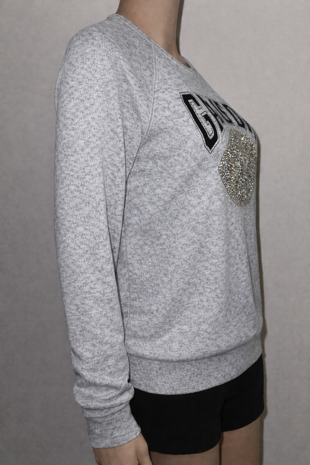 Gameday Sequin Football Long Sleeve Shirt, Sz Small (NWT)