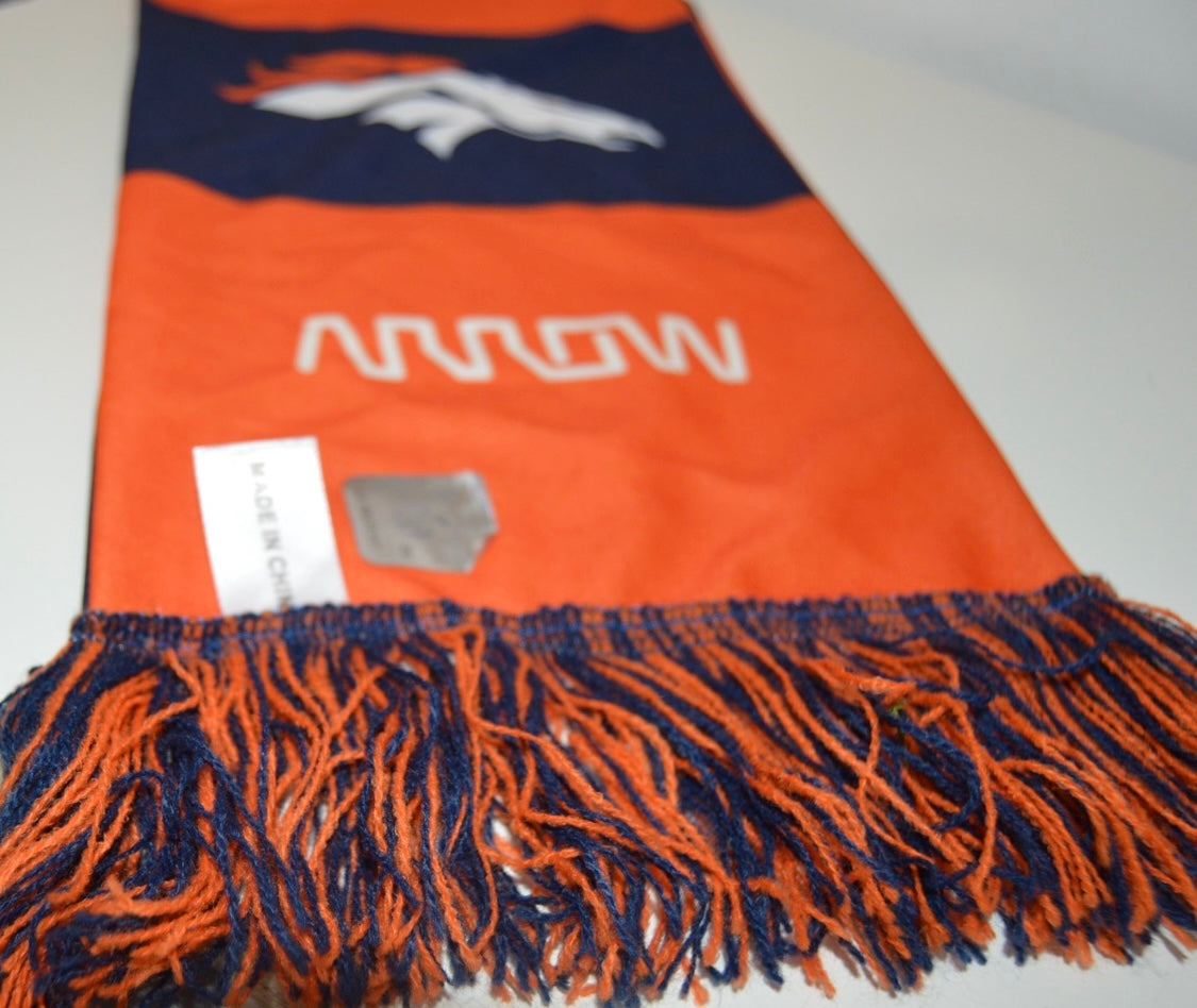 Denver Broncos Scarf NWT