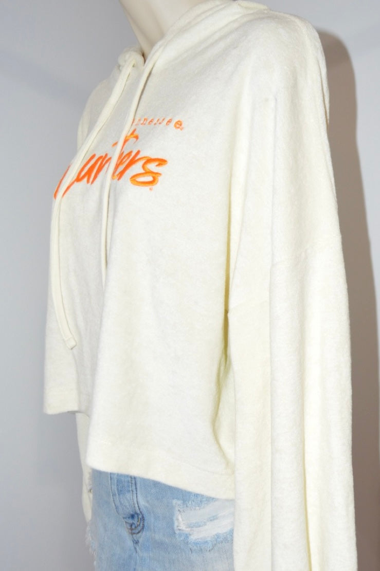 Tennessee Vols Cropped Terrycloth Hoodie