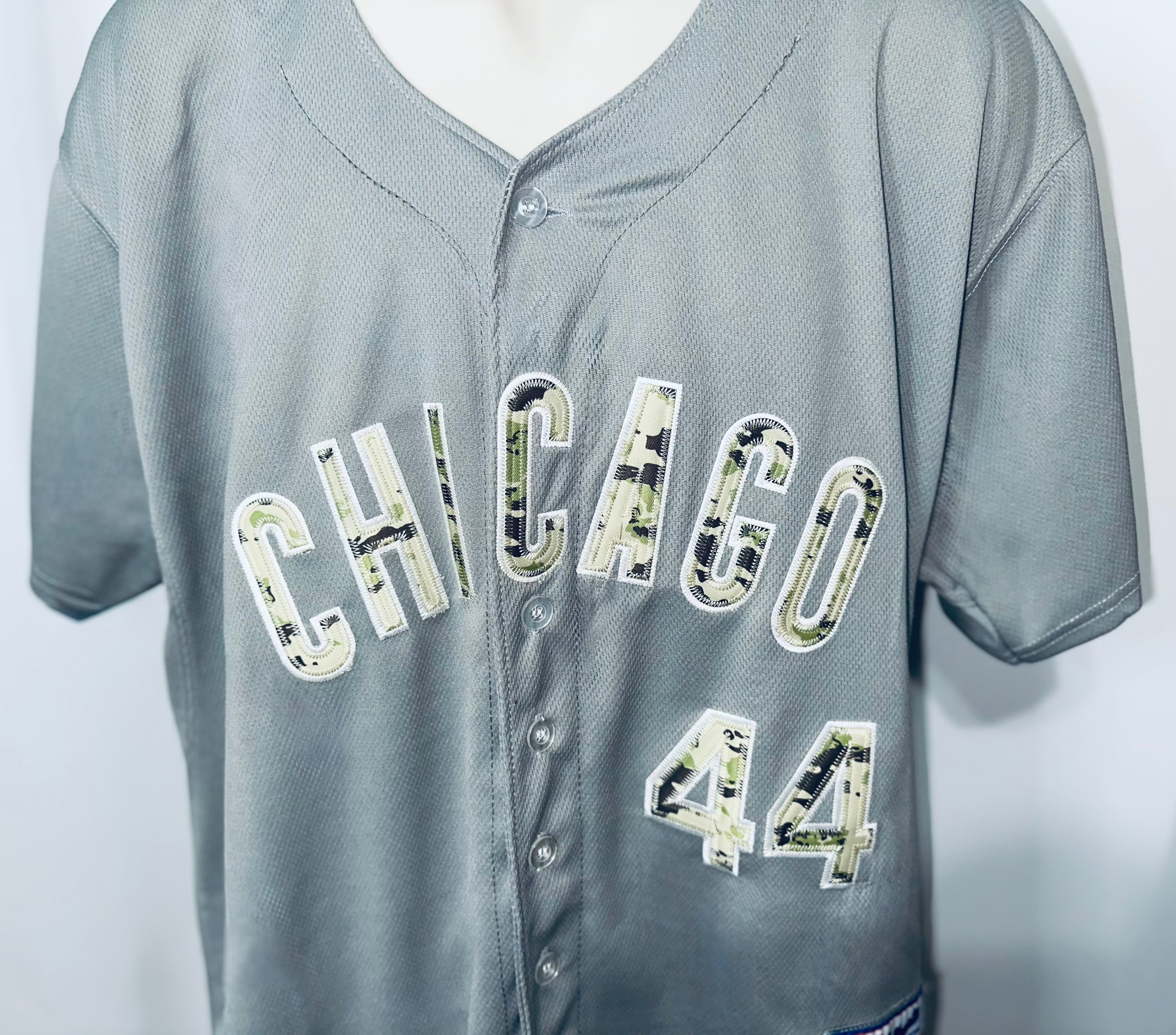 Chicago Cubs Anthony Rizzo #44 “Salute The Troops” Jersey (VINTAGE)