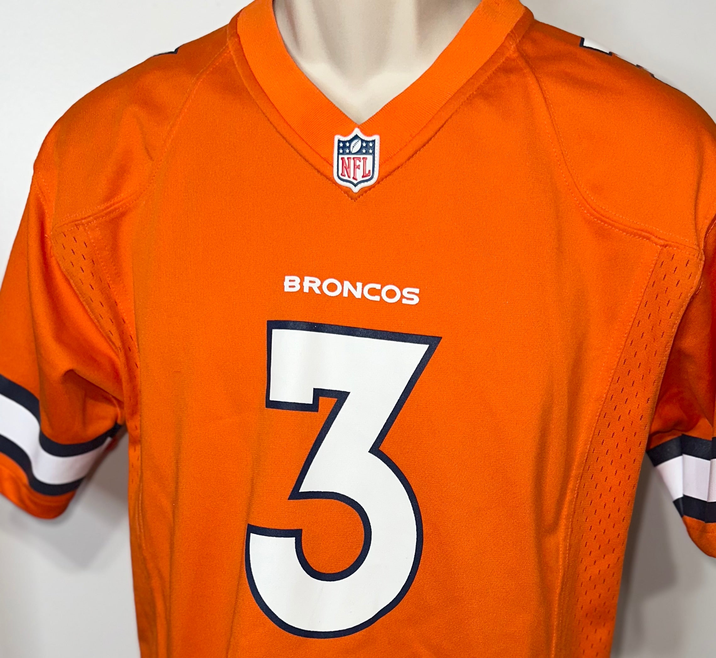 Denver Broncos Elite On Field Russell Wilson #3 Jersey