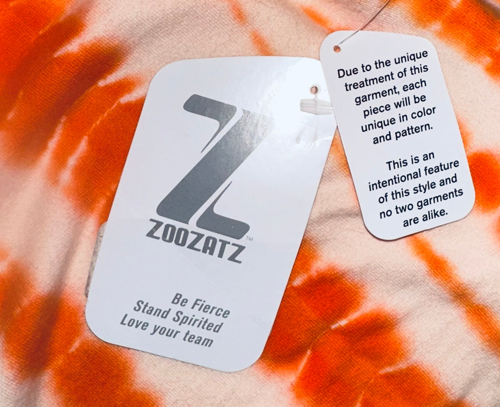 Tennessee Vols Cropped Tie-dye Hooded Tee (NWT)