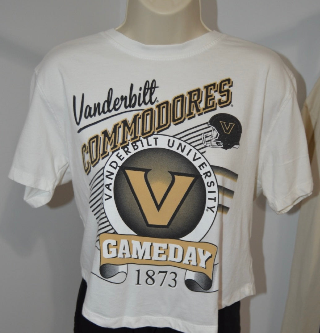 Vanderbilt Commodores Cropped Tee