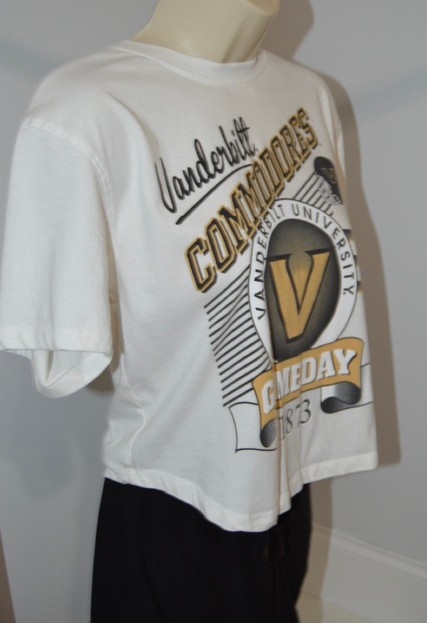 Vanderbilt Commodores Cropped Tee
