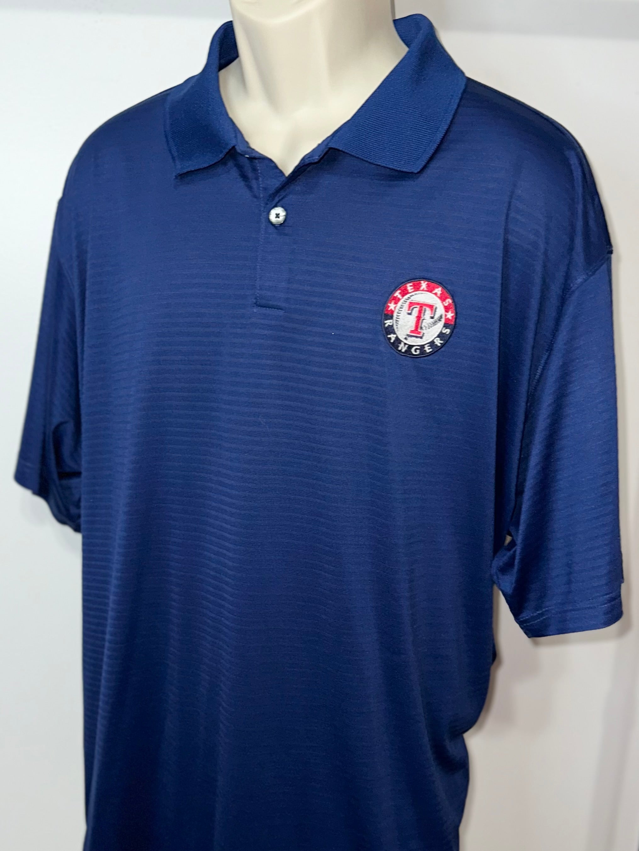 Texas Rangers Super Lightweight Polo