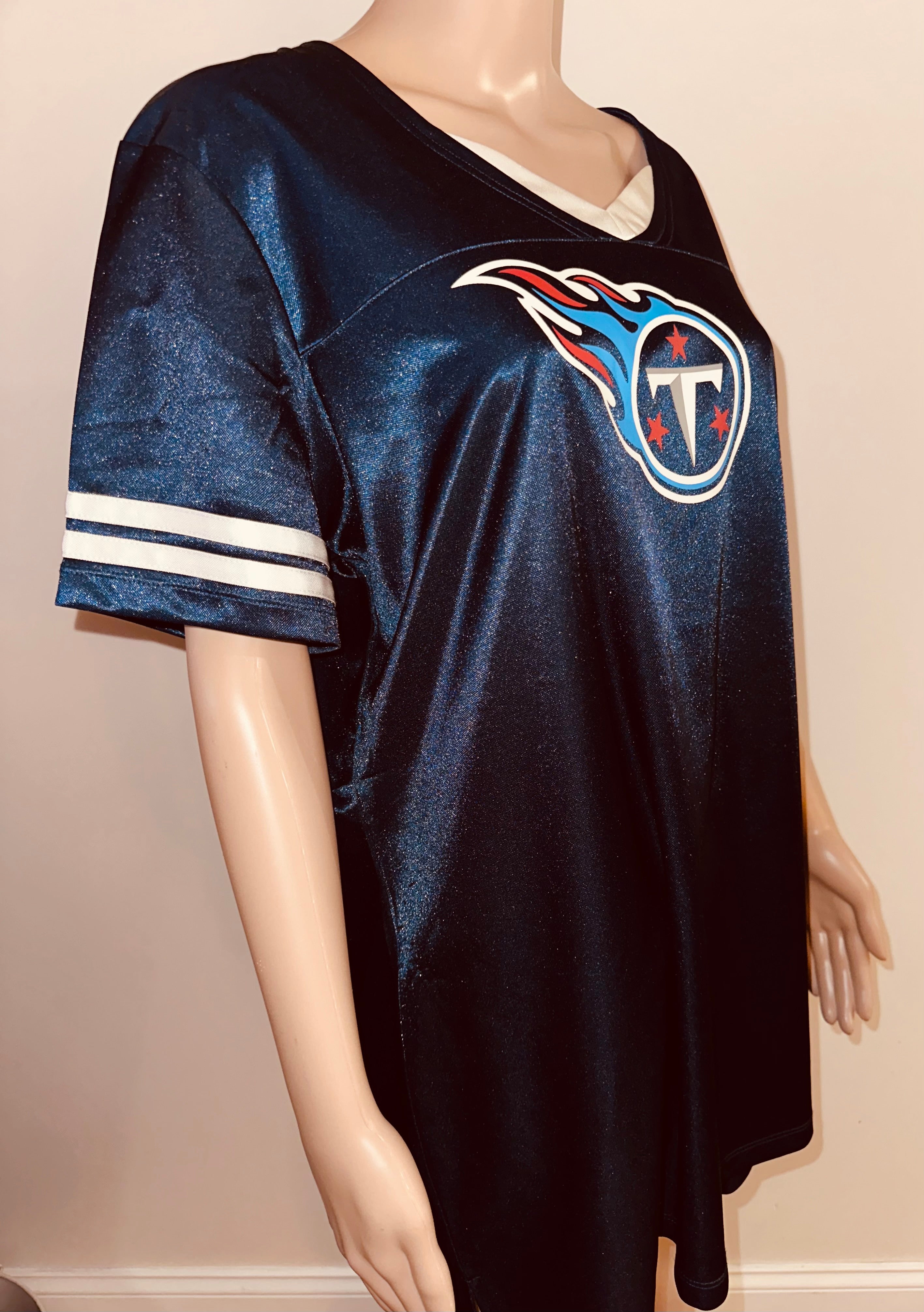 Tennessee Titans Ladies Silky Tee, Sz 3XL