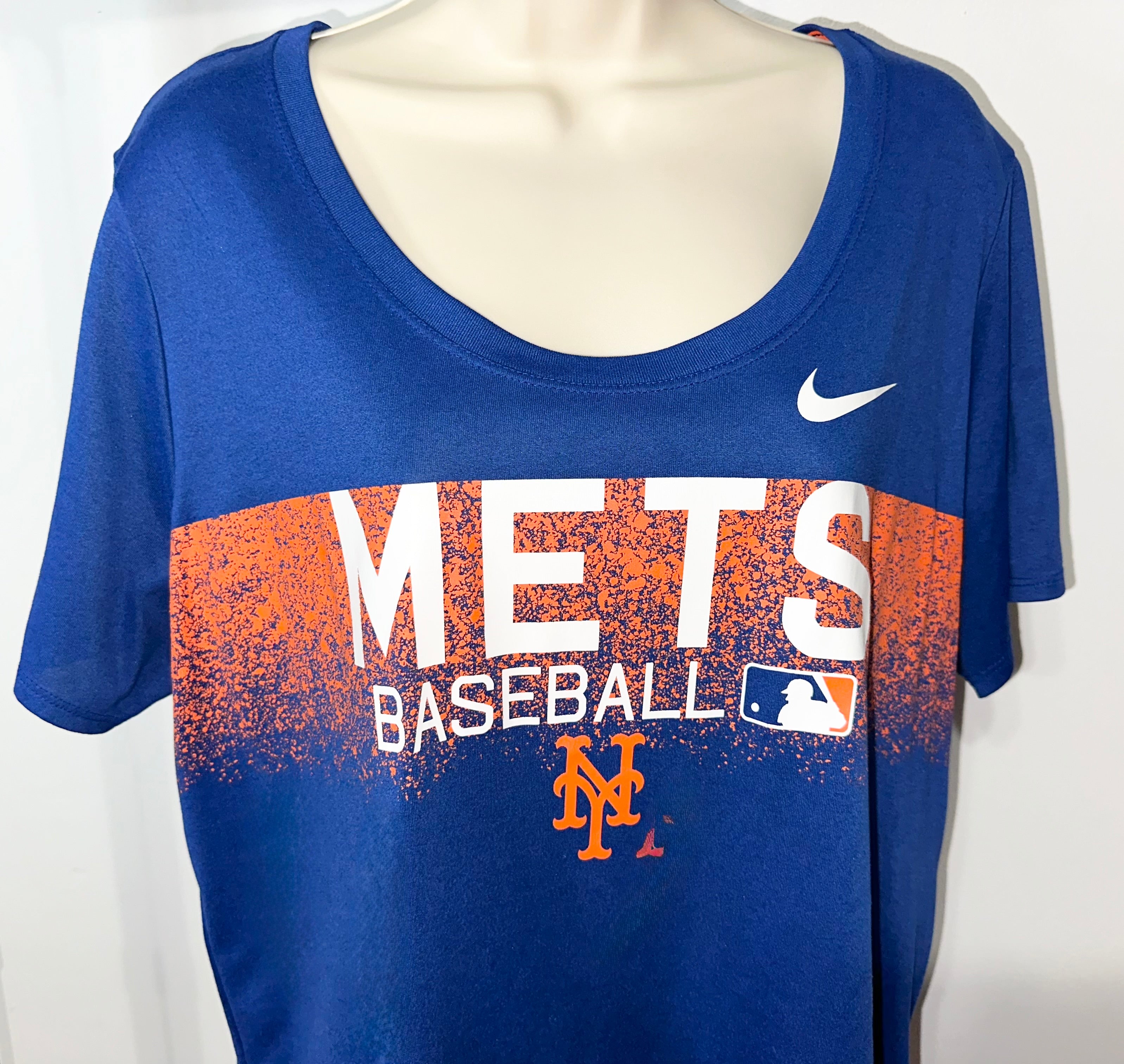 New York Mets Dri Fit Baseball Tee