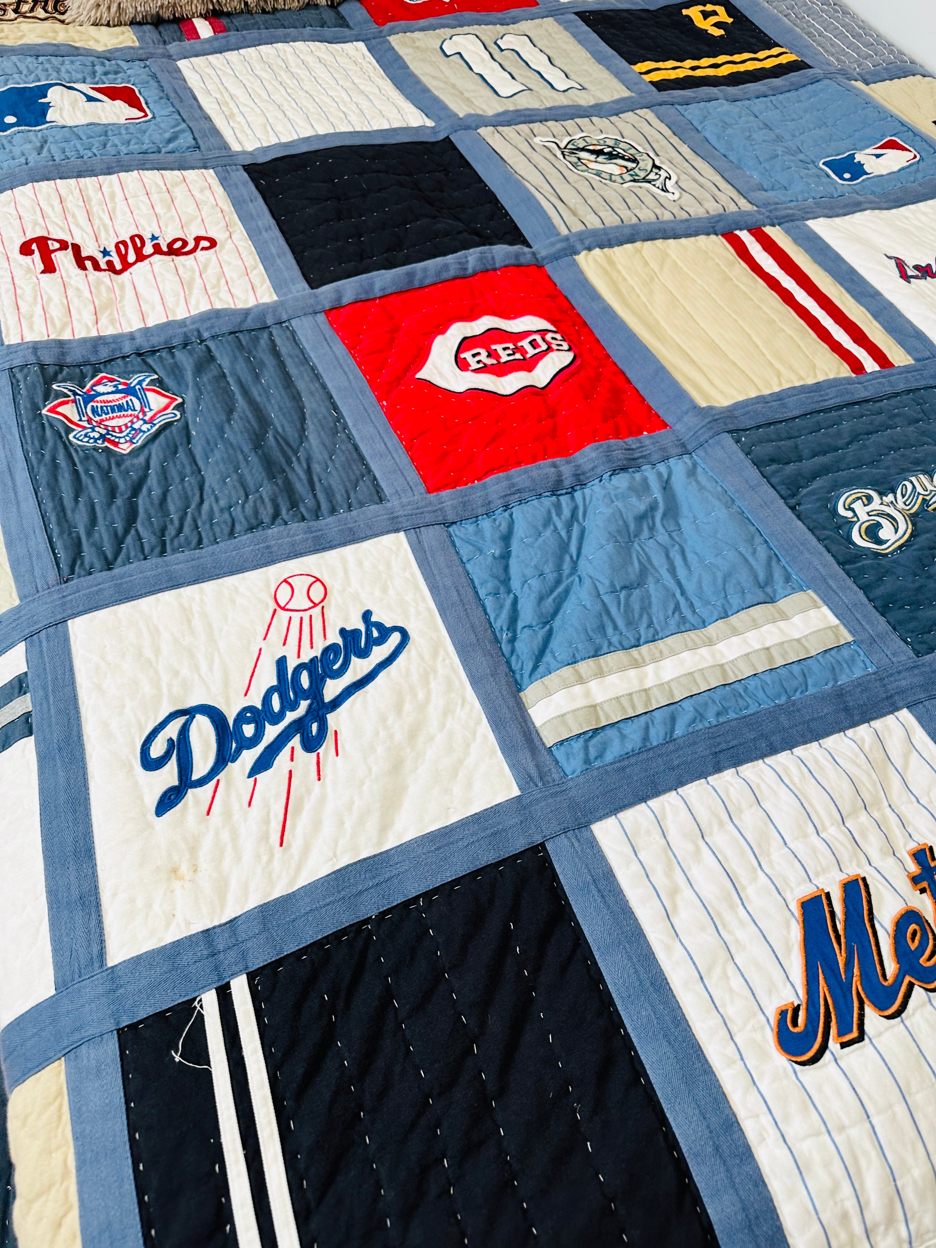 MLB Licensed Patched Full Size Quilt