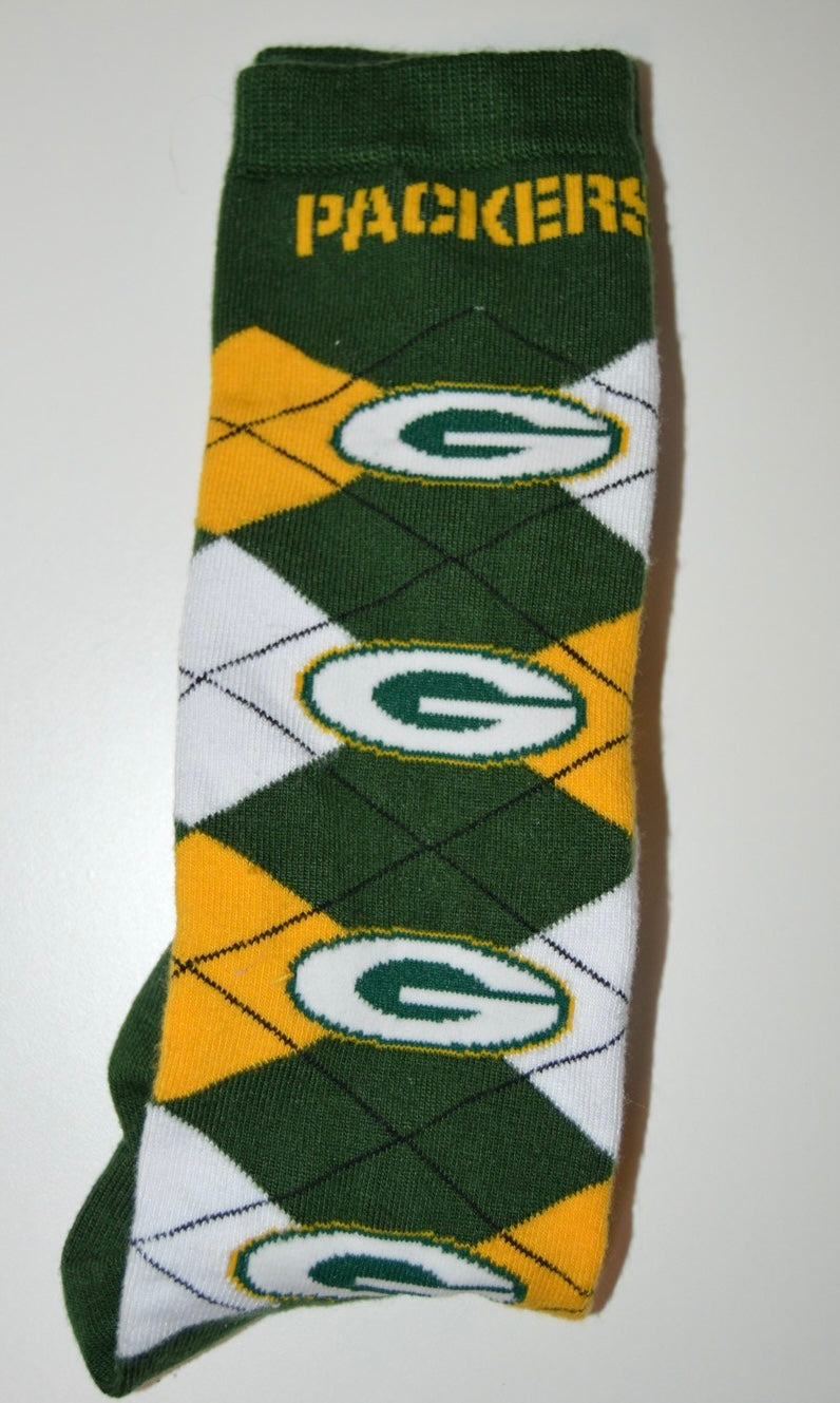 Green Bay Packers Argyle Remix Socks