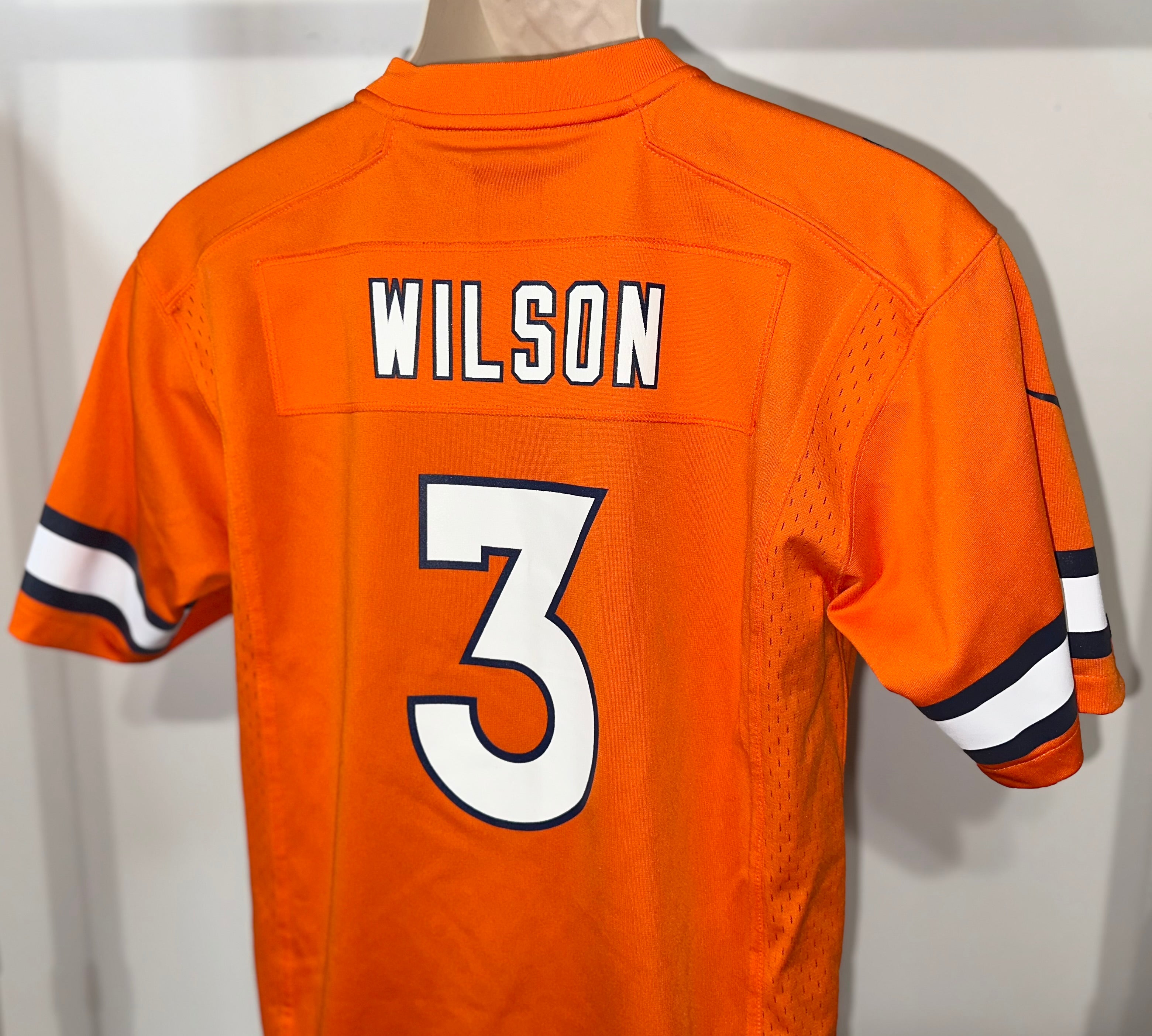 Denver Broncos Elite On Field Russell Wilson #3 Jersey