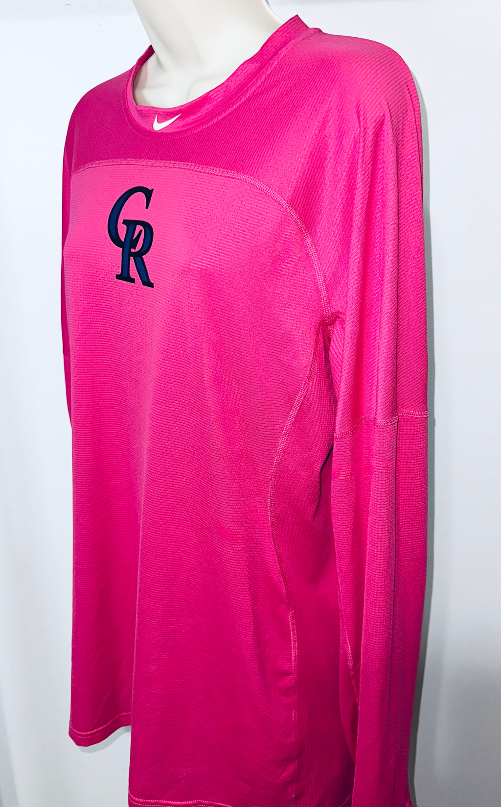 Colorado Rockies Mother's Day Dri Fit Long Sleeve Shirt