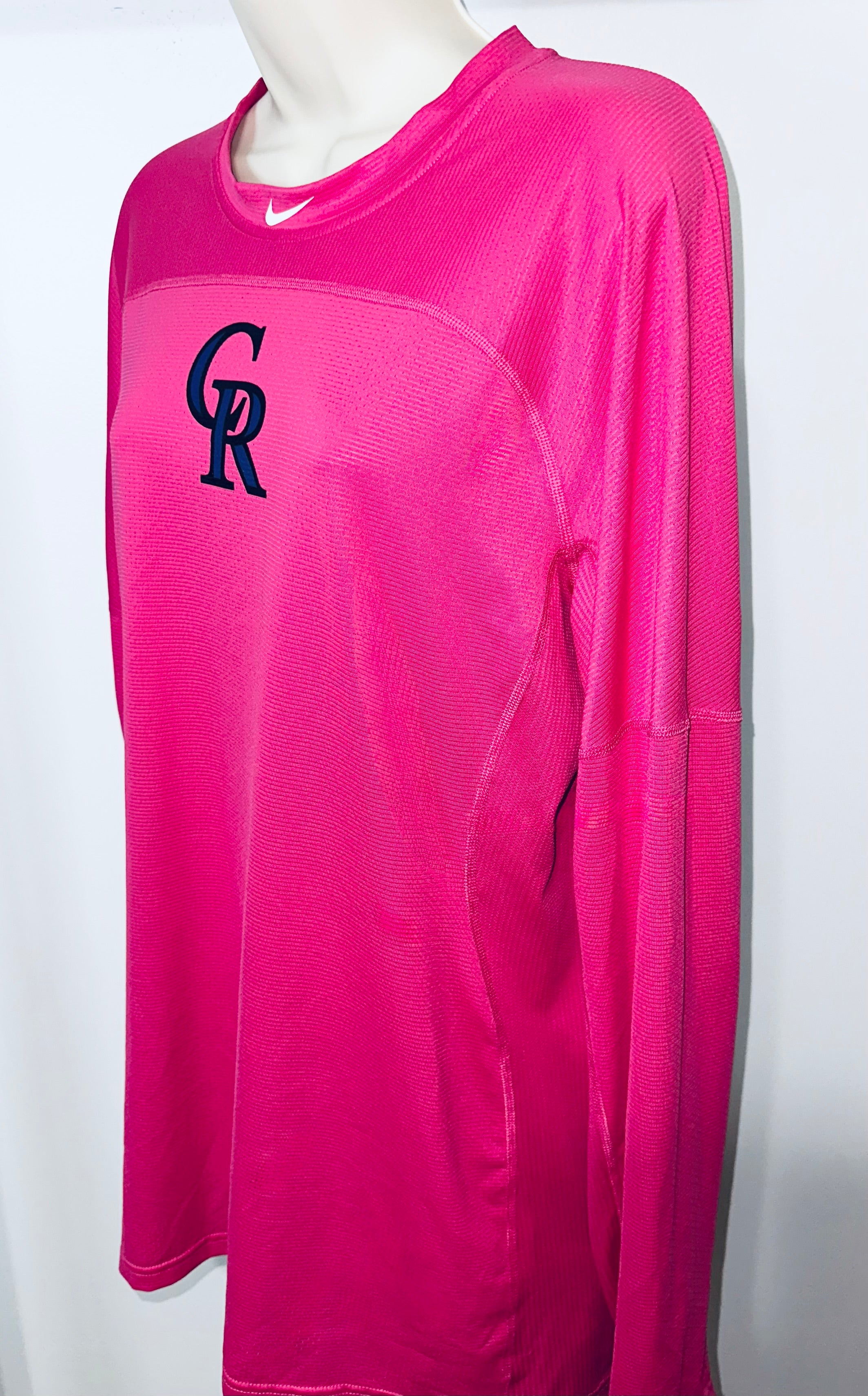 Colorado Rockies Mother's Day Dri Fit Long Sleeve Shirt