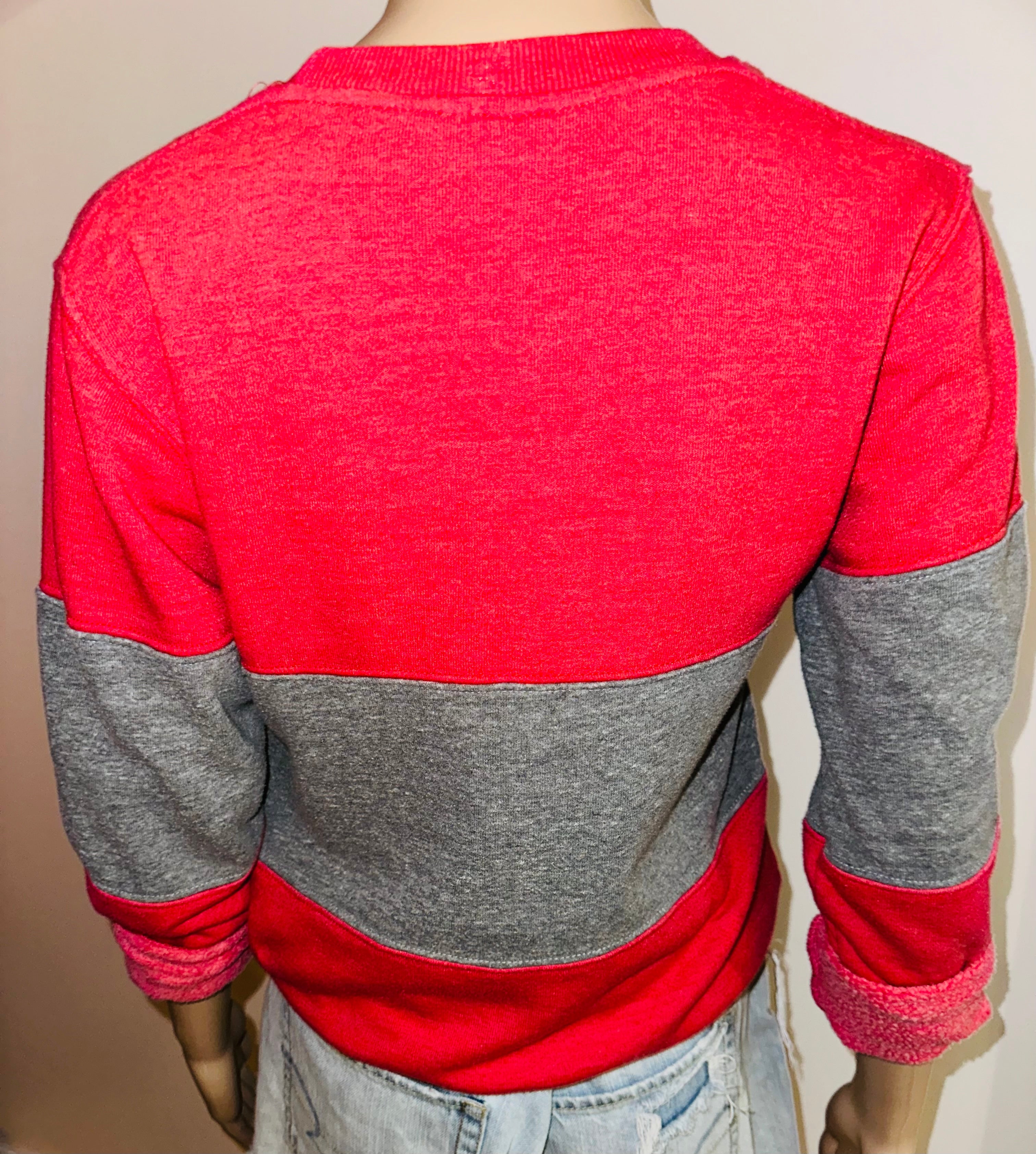 Ohio State Buckeyes Homage Crewneck Sweatshirt, Sz XS