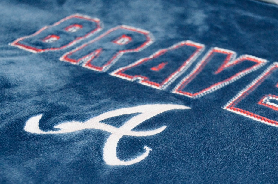 Atlanta Braves Velvet Cropped Braves Shirt (RARE)