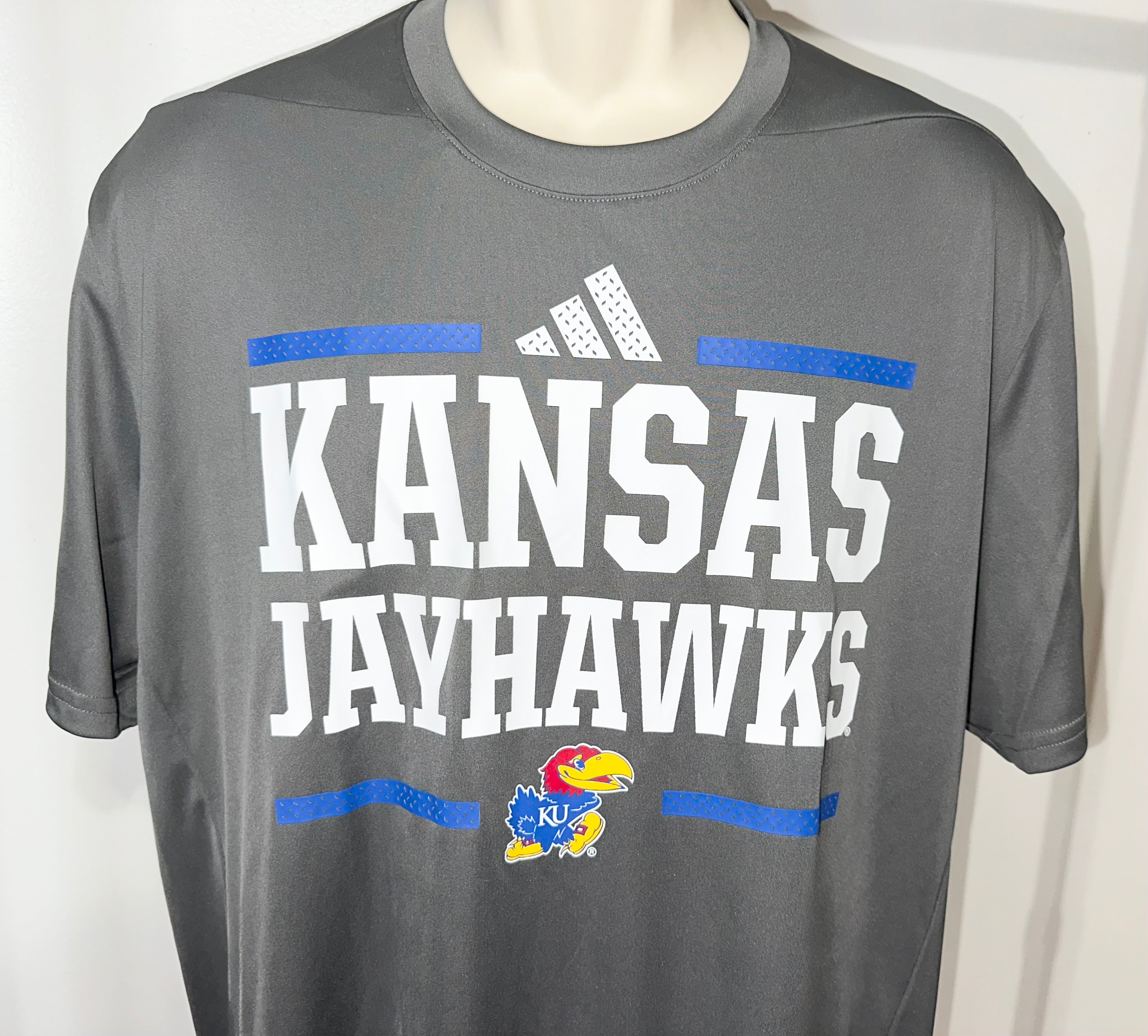 Kansas Jayhawks Players Athletic Tee (NWT)