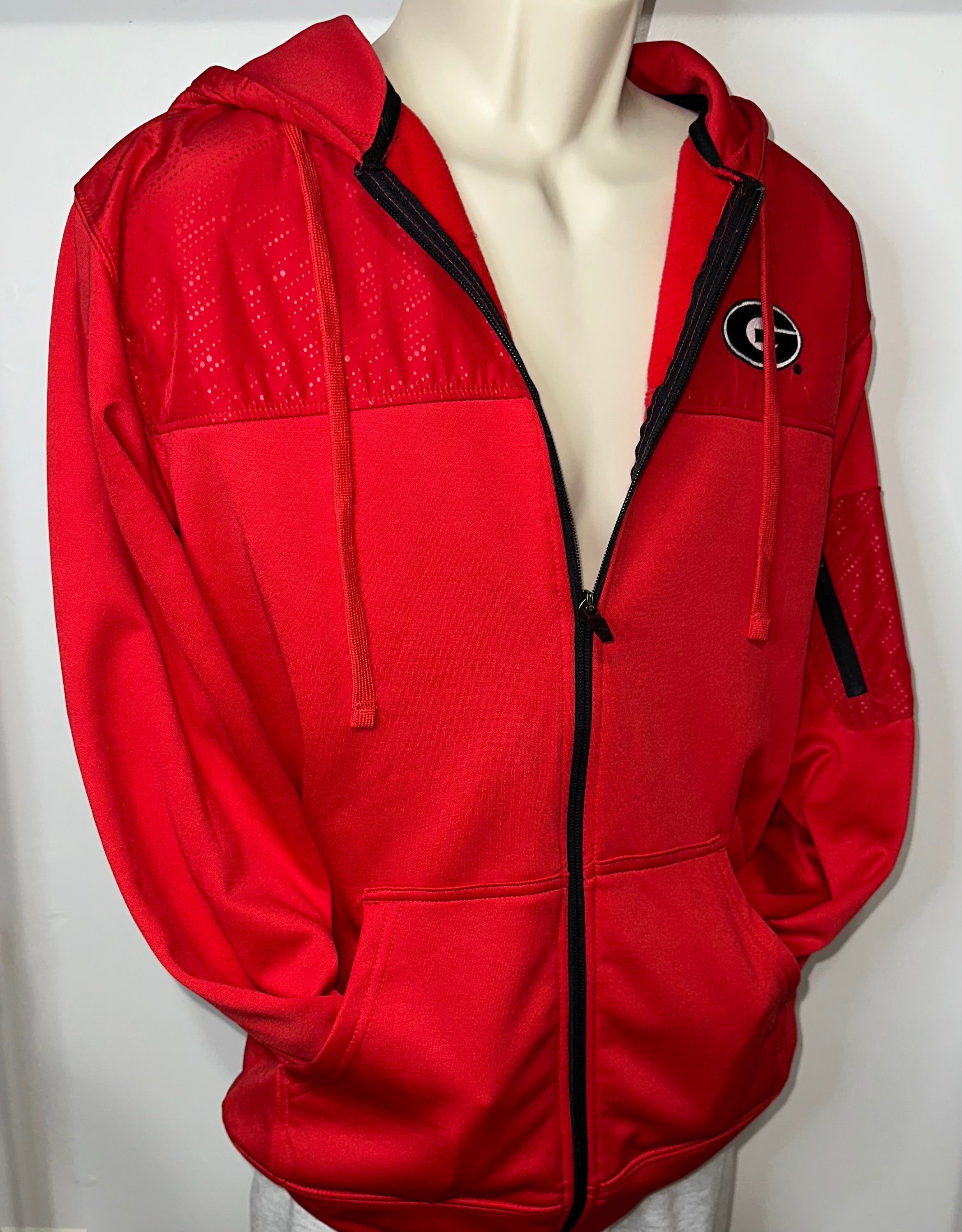 Georgia Bulldogs Full Zip Hoodie (NWT)