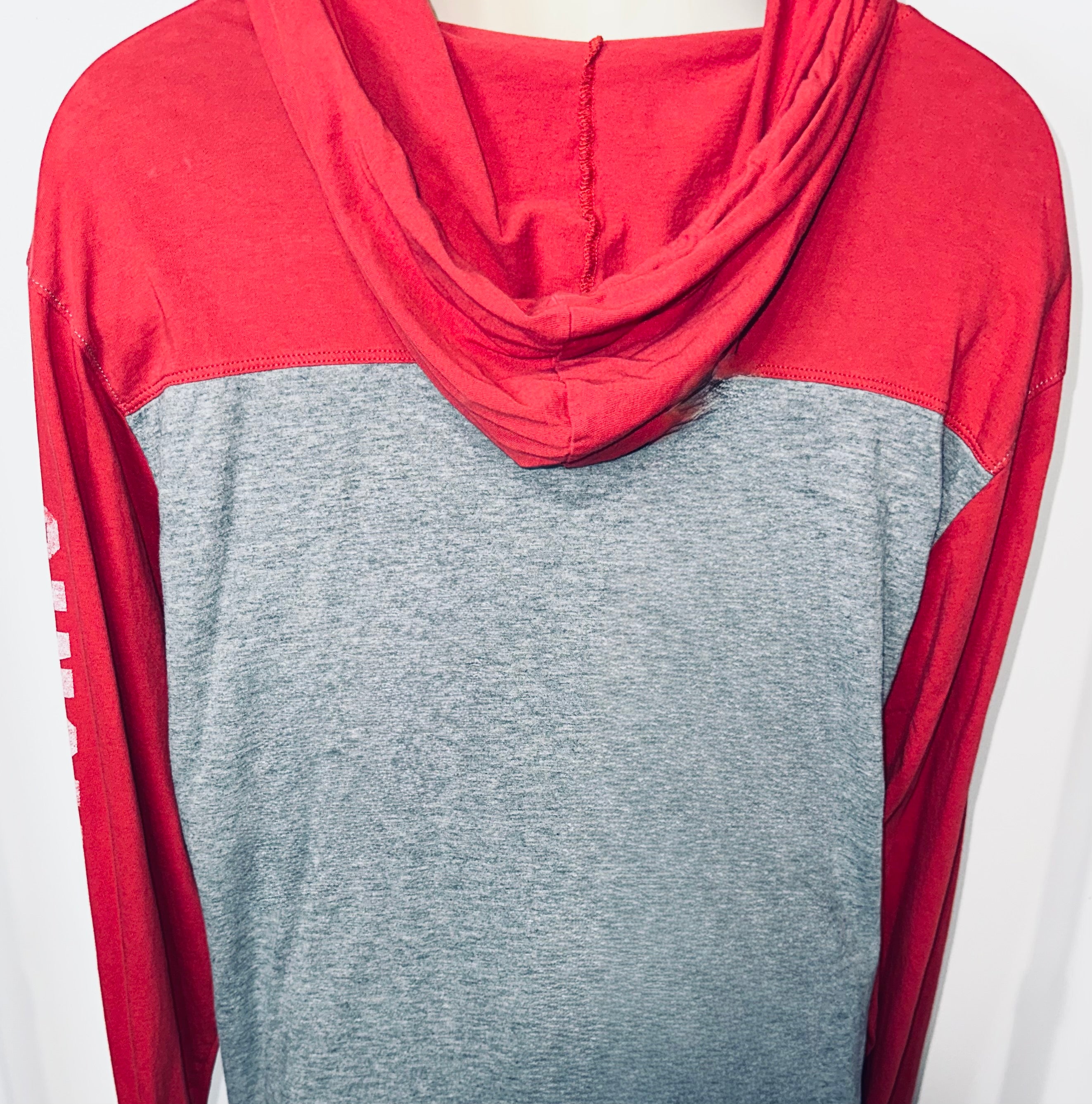 Cincinnati Reds Hooded Long Sleeve Tee