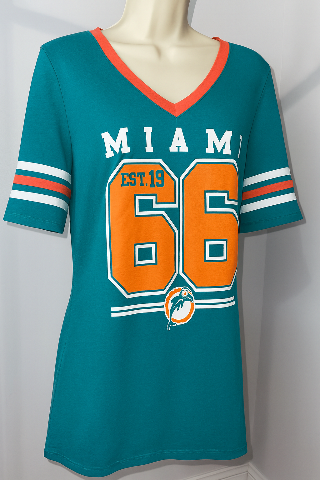 Miami Dolphins 3/4 Length Shirt
