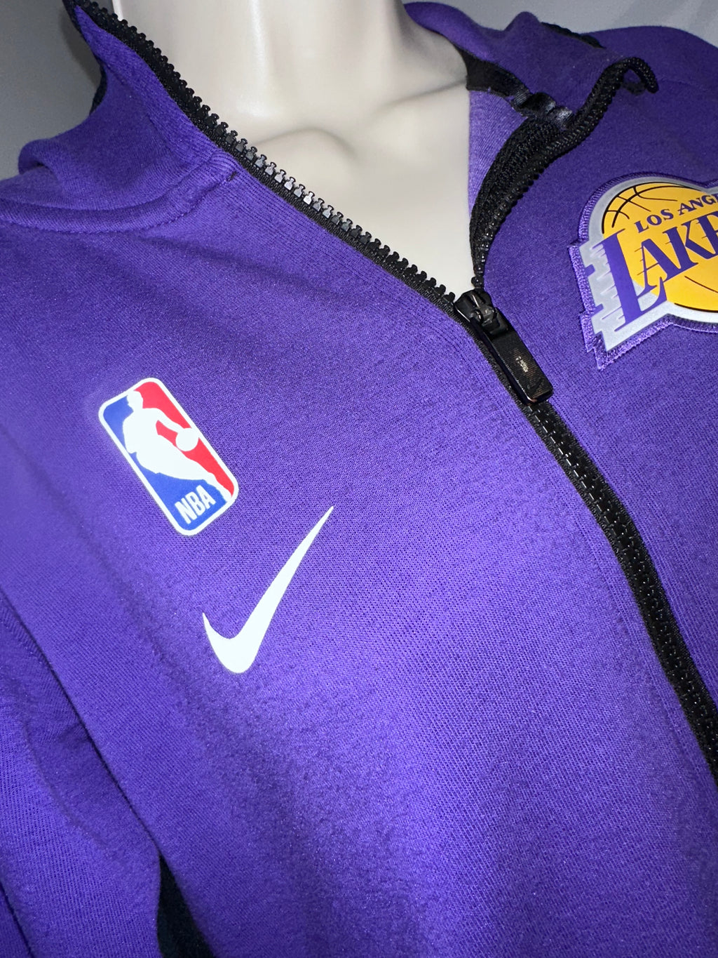 Los Angelas Lakers Youth Full Zip Hoodie