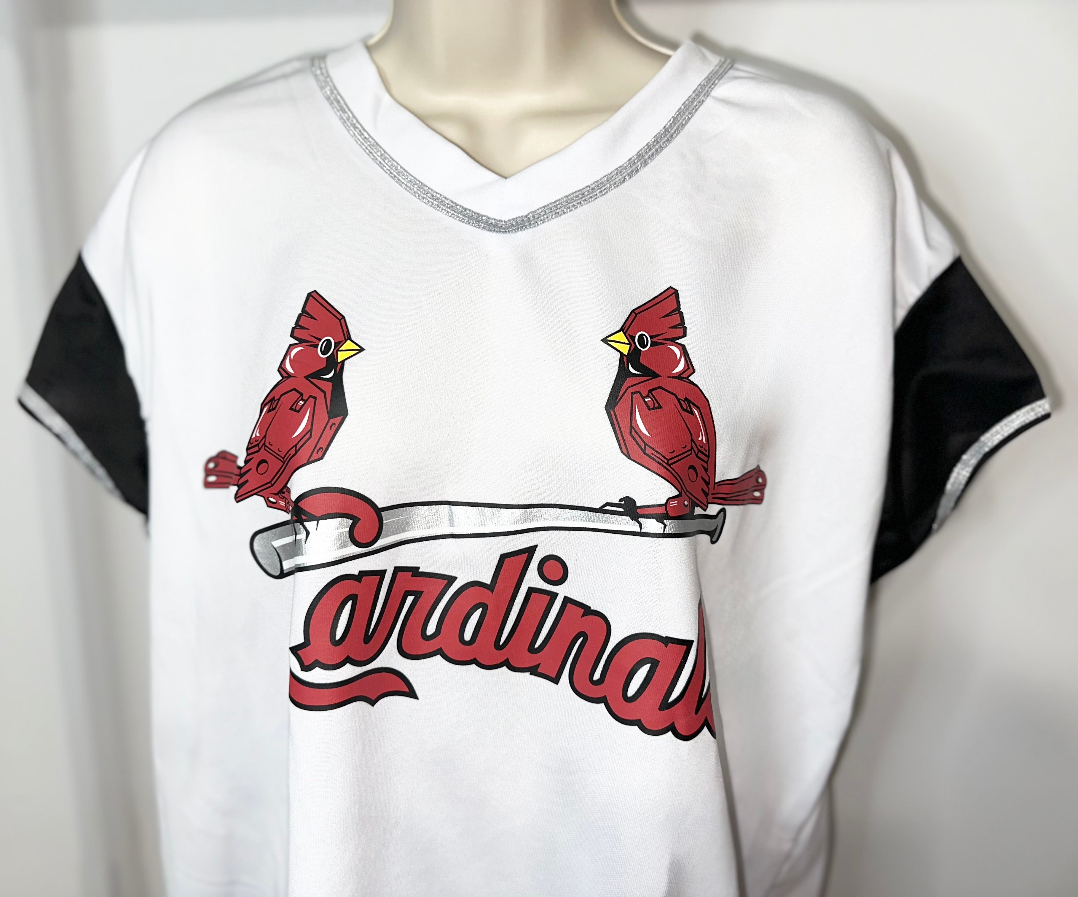 St. Louis Cardinals Sparkle Lined Jersey