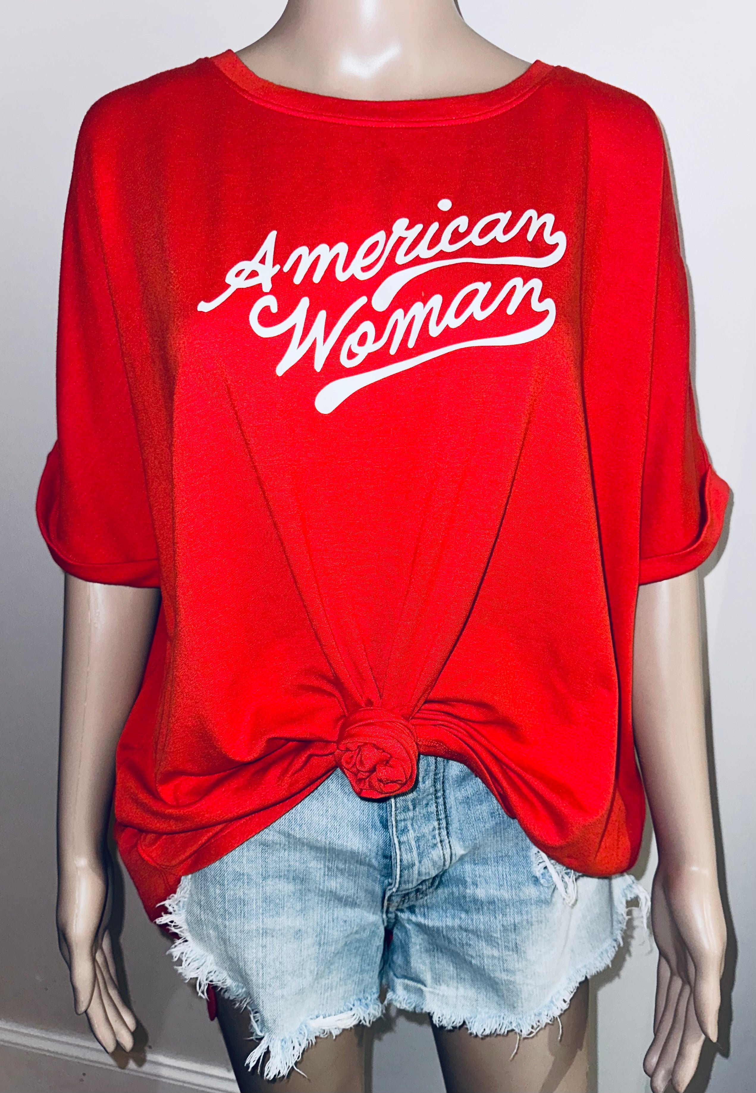 American Woman Crown & Ivy Tee, Sz XXL