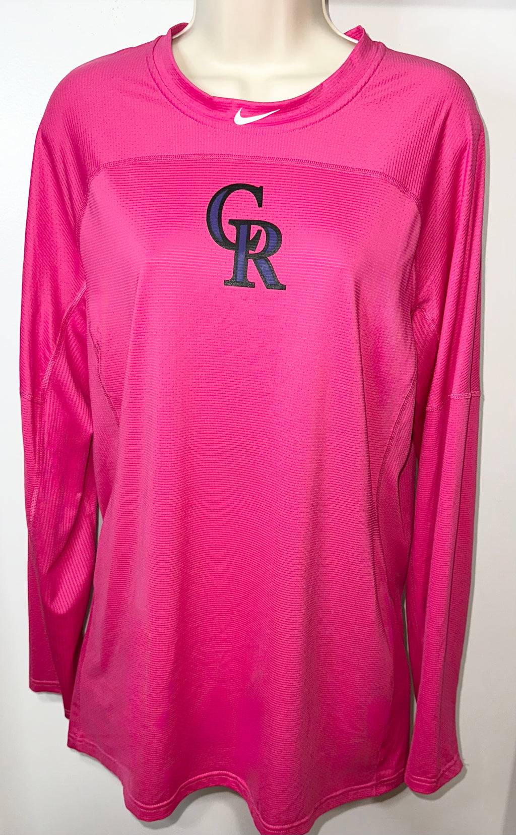 Colorado Rockies Mother's Day Dri Fit Long Sleeve Shirt