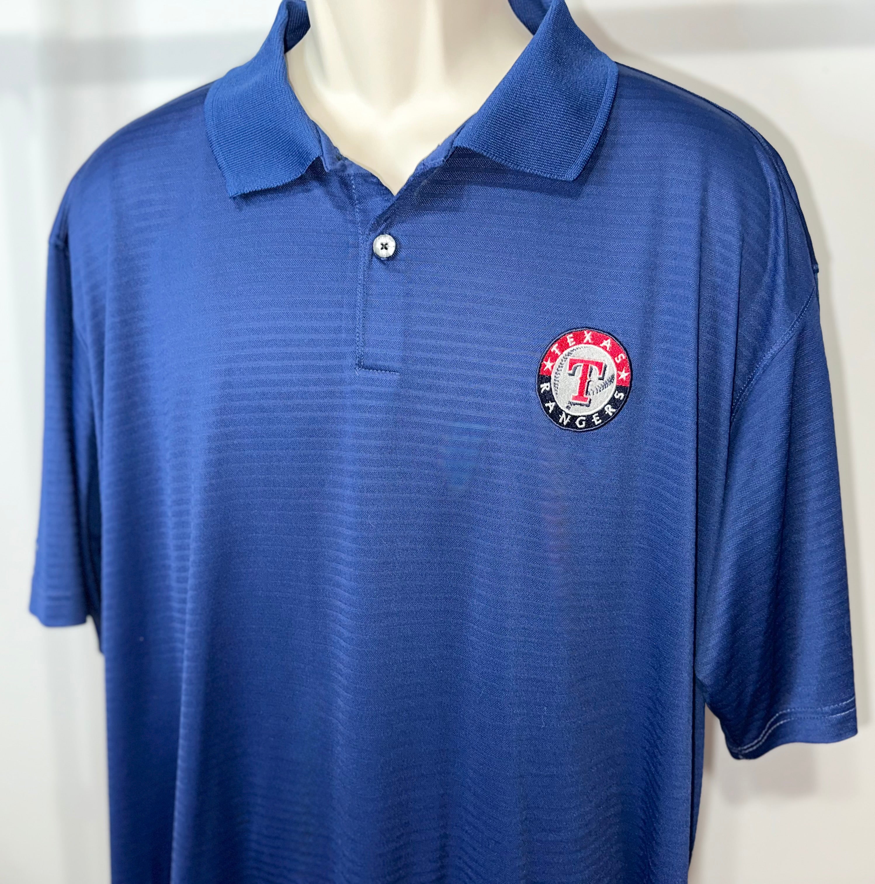 Texas Rangers Super Lightweight Polo