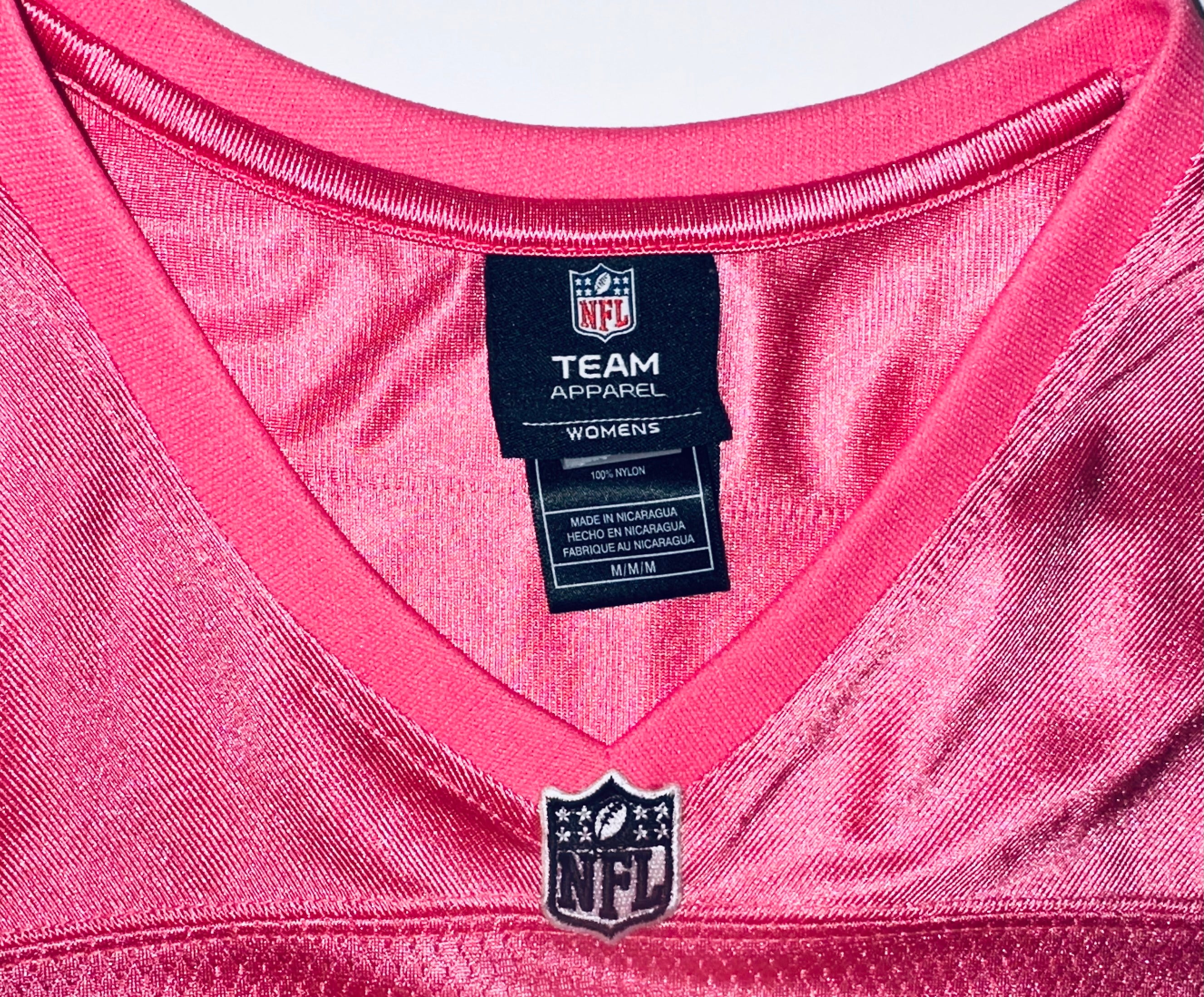 Dallas Cowboys Pink Sparkle “Tony Romo #9” Jersey