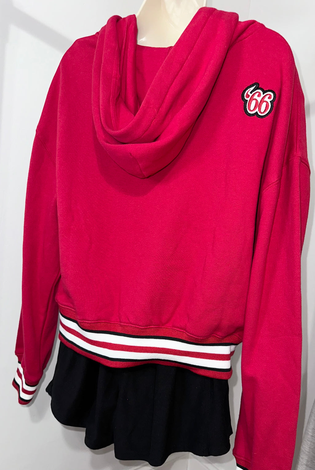 Atlanta Falcons Cropped Collegiate Hoodie (NWT)