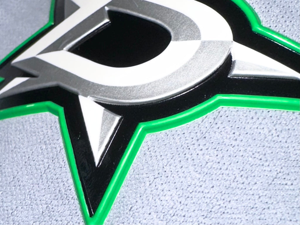 Dallas Stars 3D Patched Lightweight Hoodie