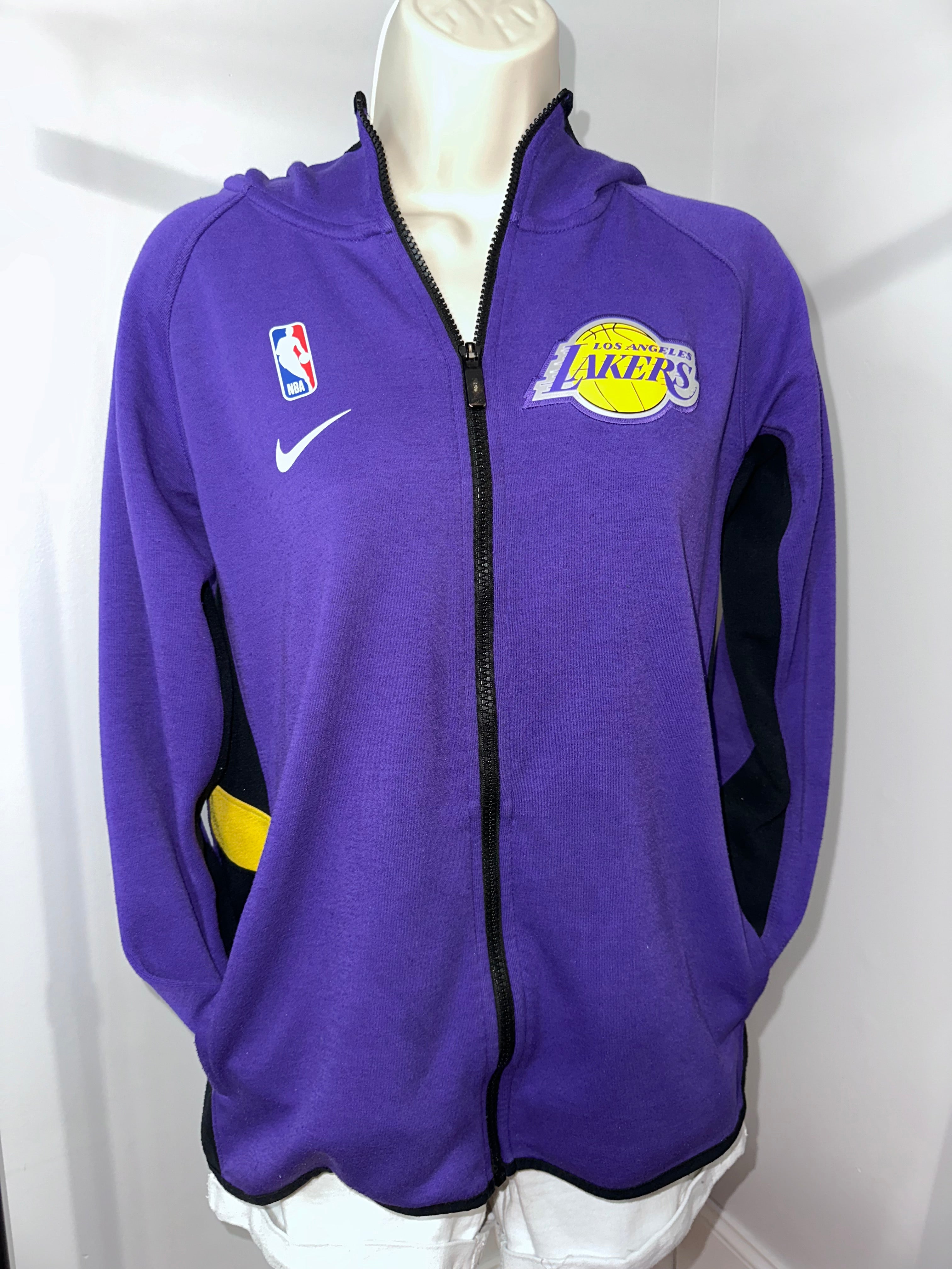 Los Angelas Lakers Youth Full Zip Hoodie