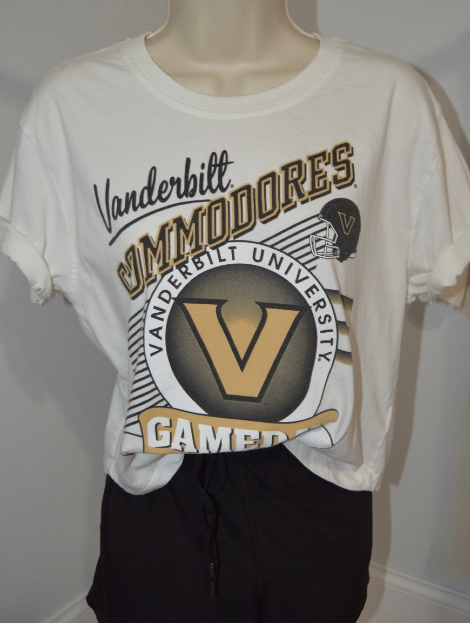 Vanderbilt Commodores Cropped Tee