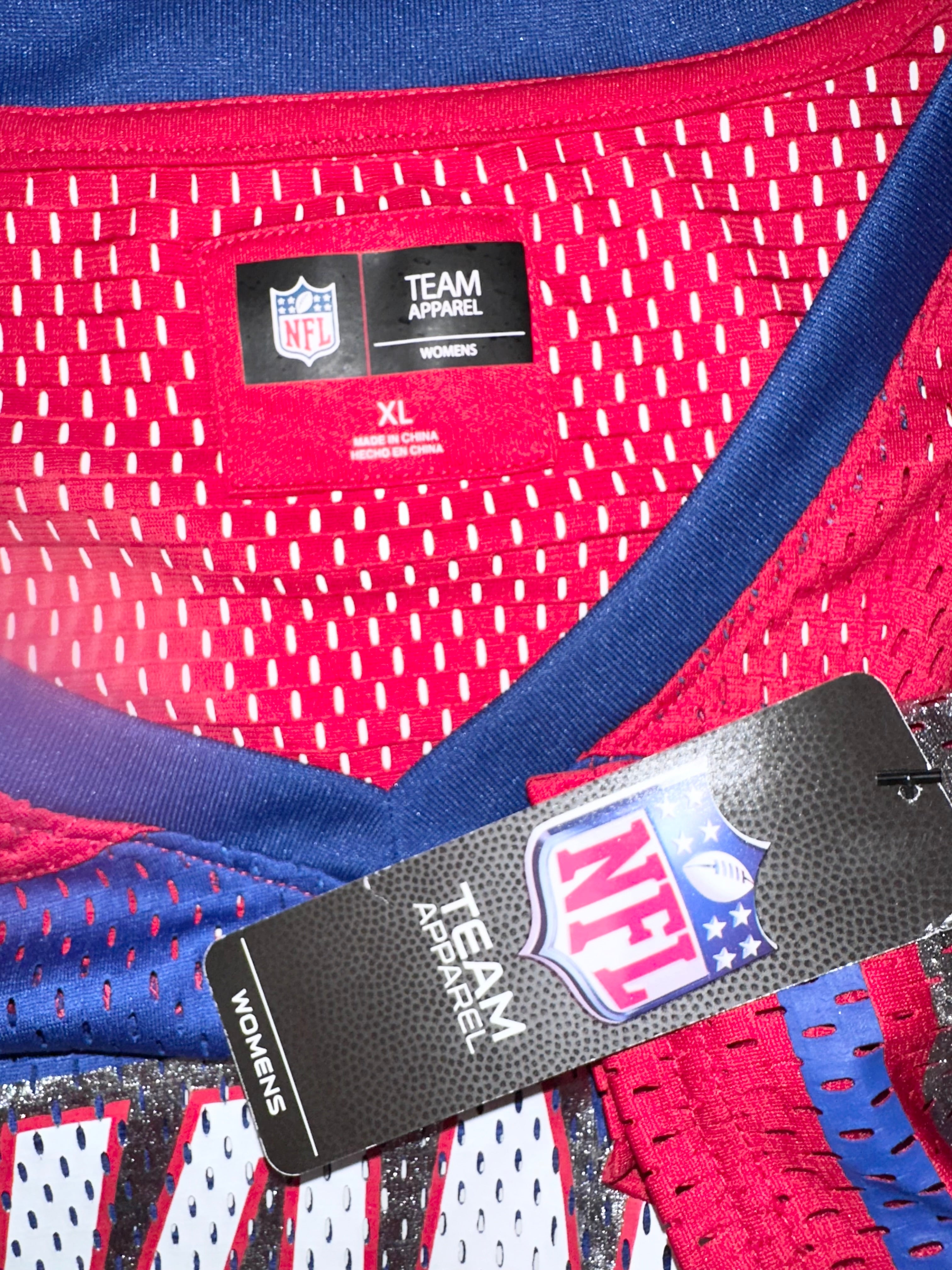 New York Giants Ladies Mesh Jersey (NWT)
