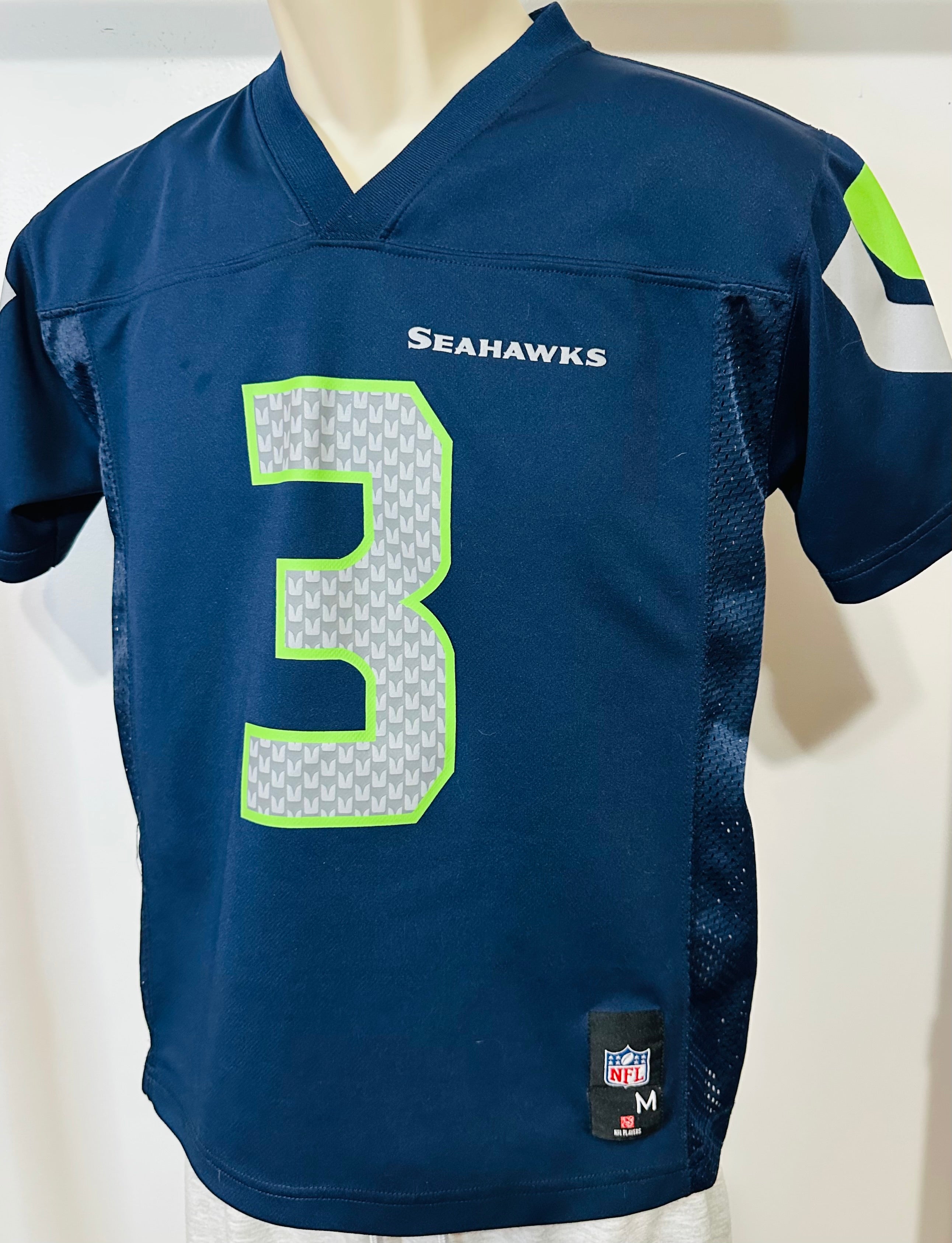 Seattle Seahawks Russell Wilson #3 Youth Jersey