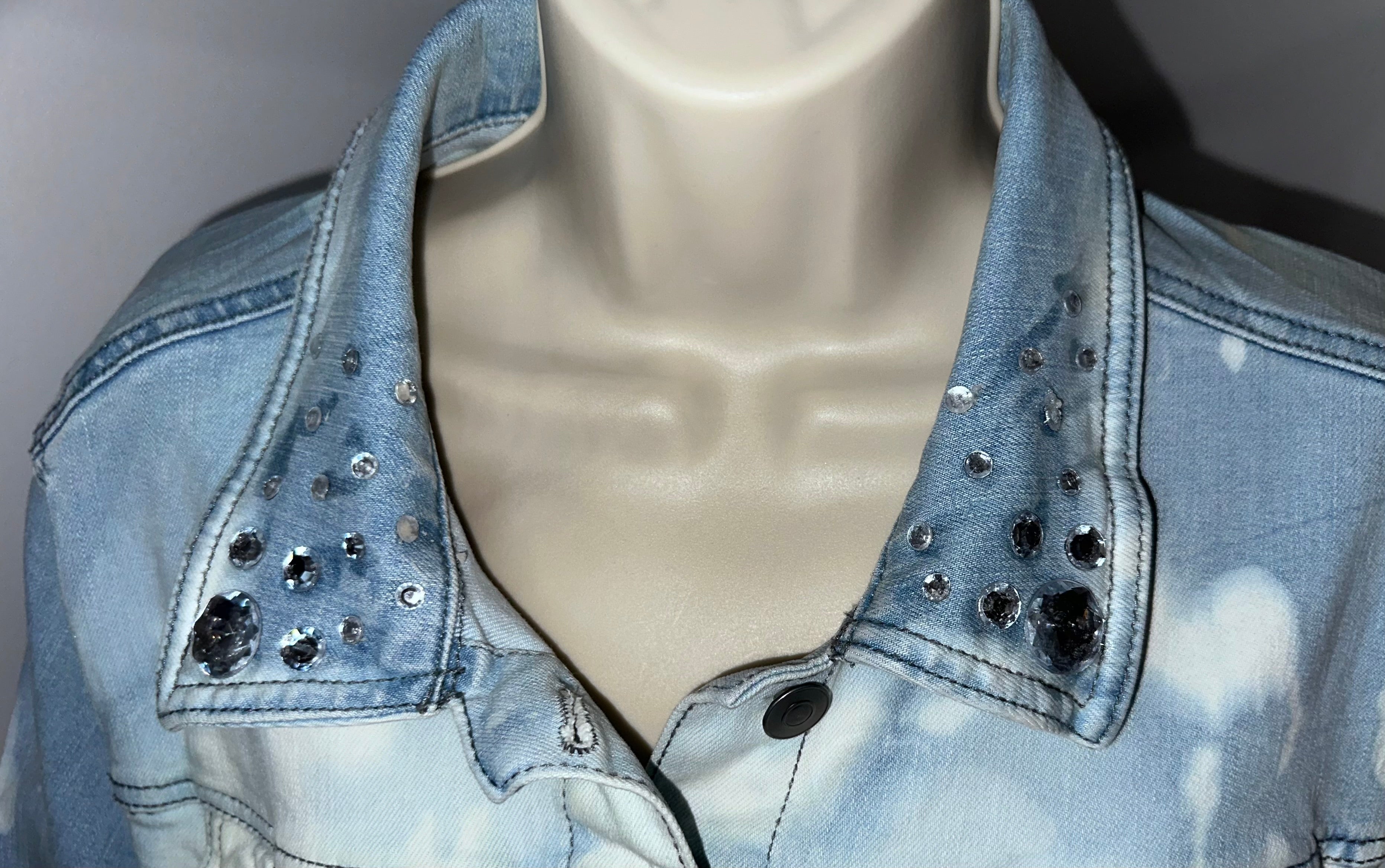 Tennessee Vols Custom Bling Denim Jacket