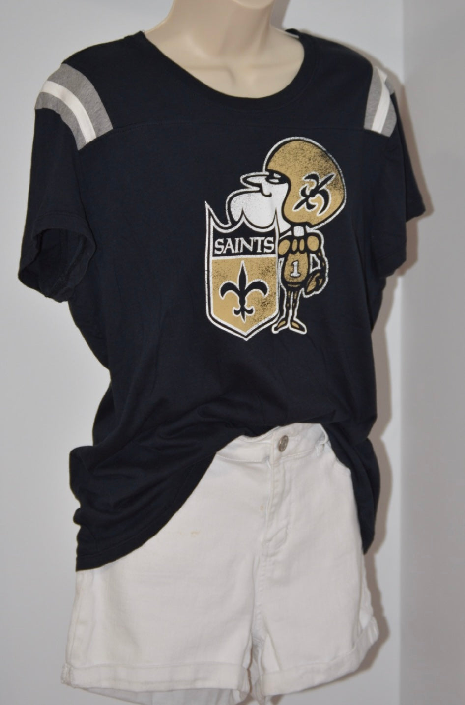 New Orleans Sir Saint Women's Black Tee