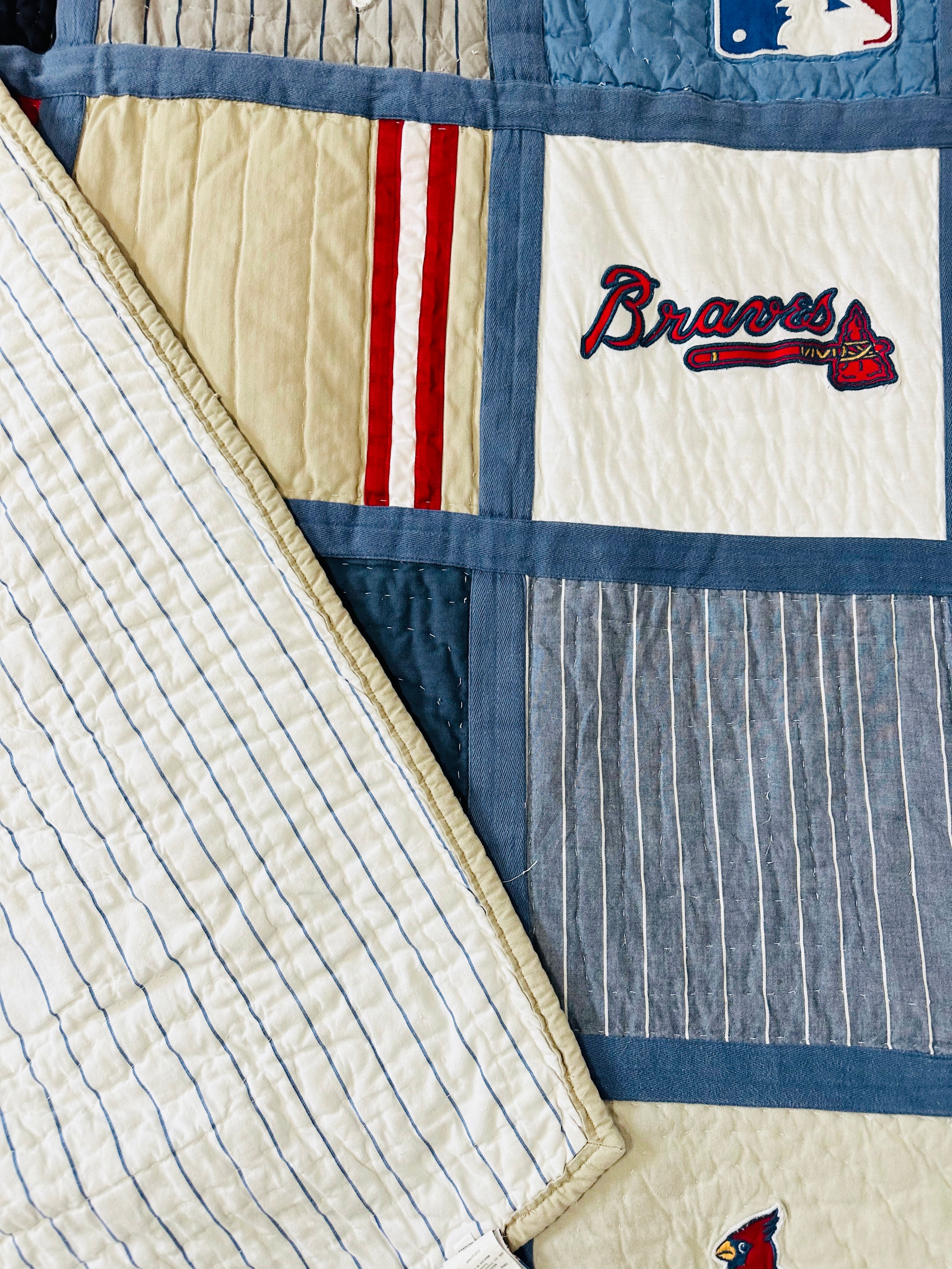 MLB Licensed Patched Full Size Quilt