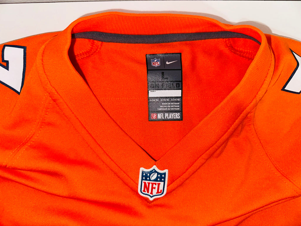 Denver Broncos Louis Vasquez #65 On Field Jersey w/ Serial # (RARE)