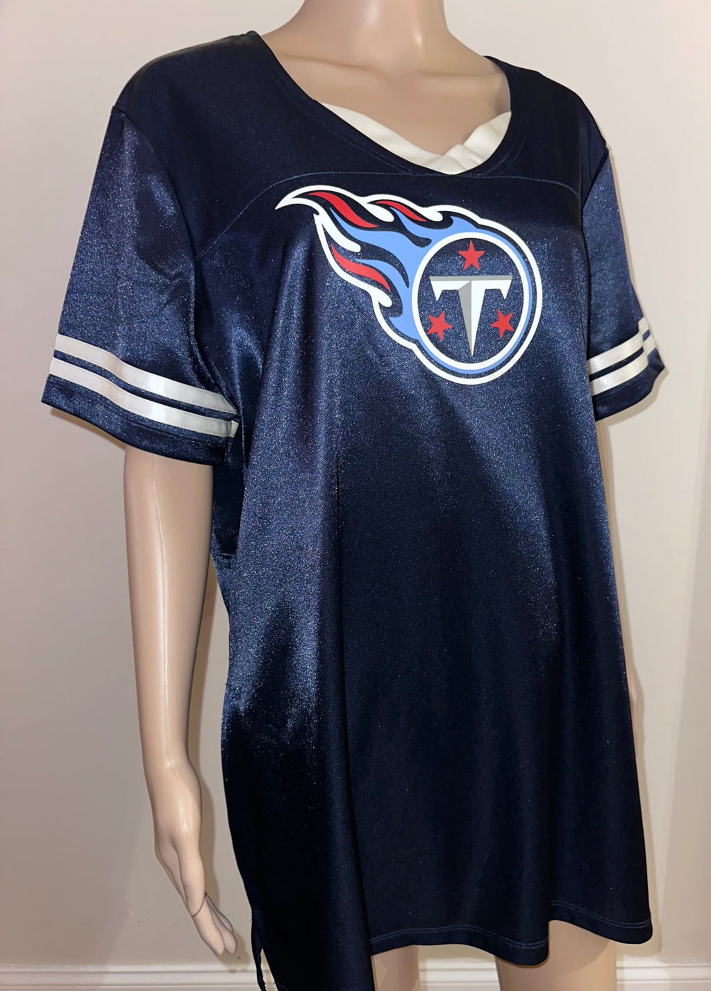 Tennessee Titans Ladies Silky Tee, Sz 3XL