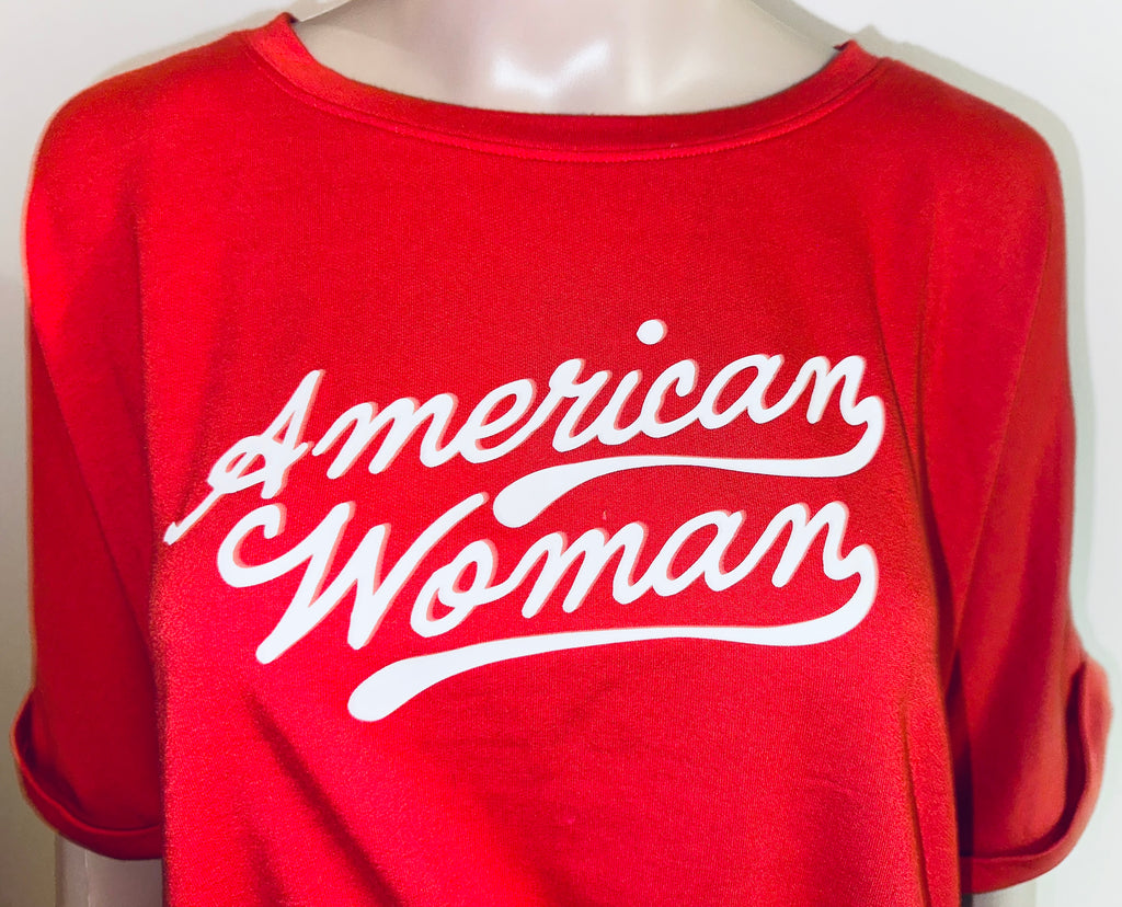 American Woman Crown & Ivy Tee, Sz XXL