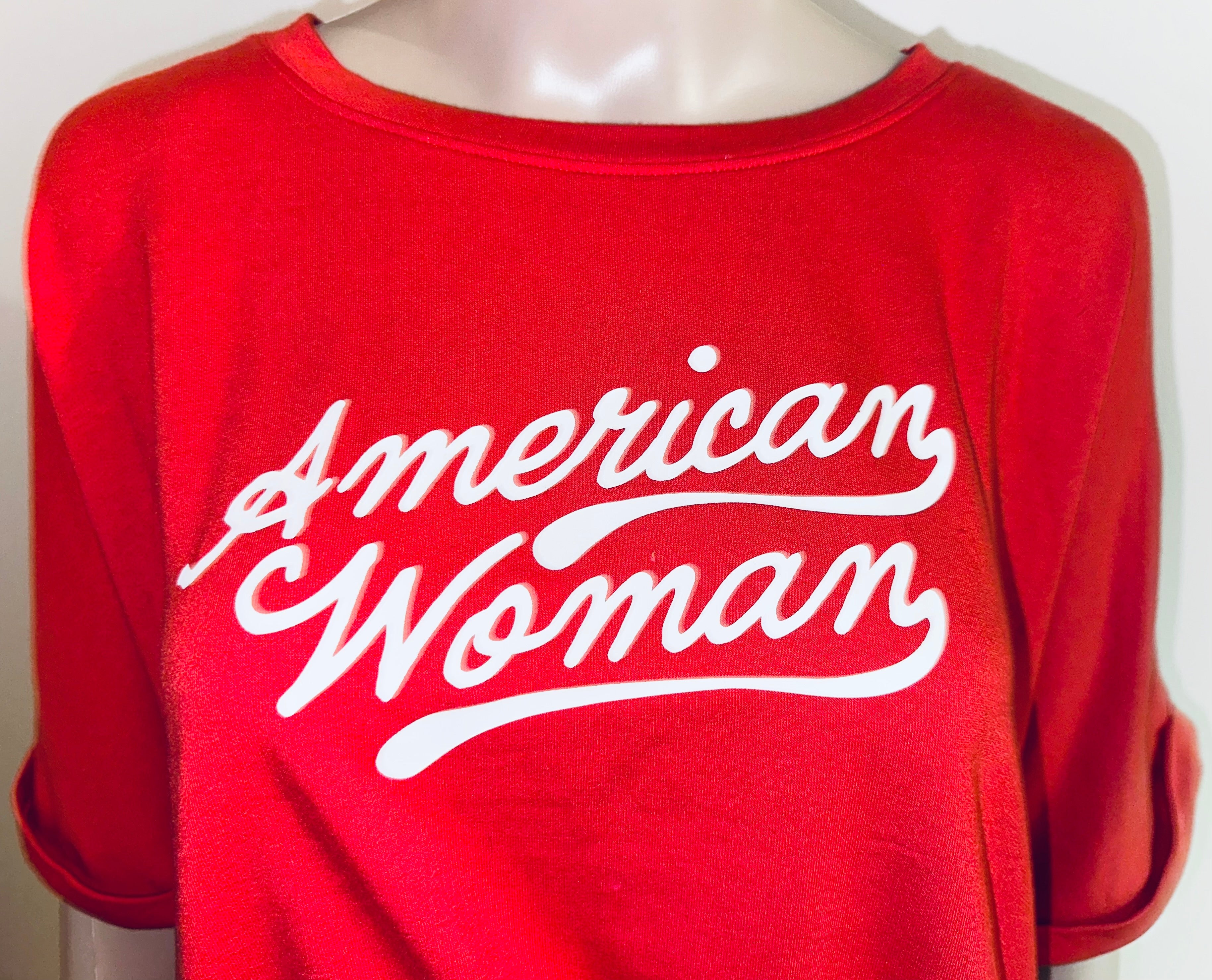 American Woman Crown & Ivy Tee, Sz XXL