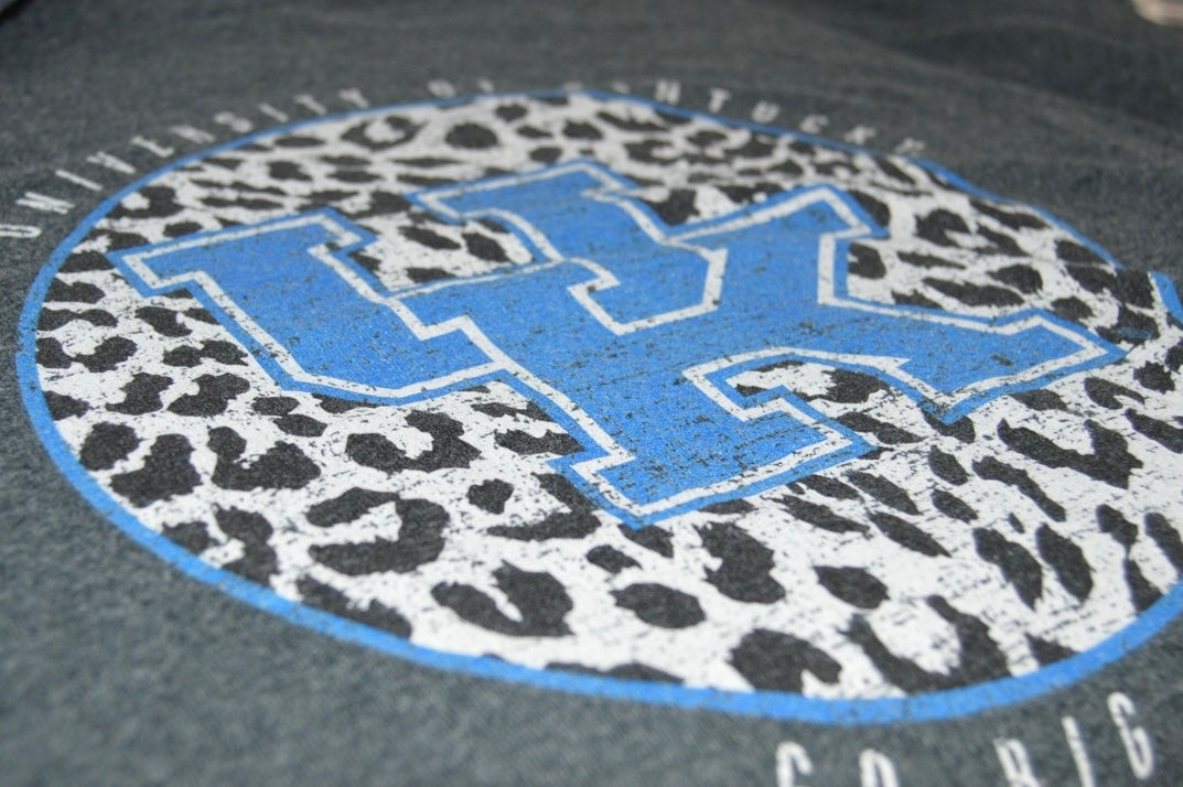Kentucky Wildcats Cheetah Logo Tee