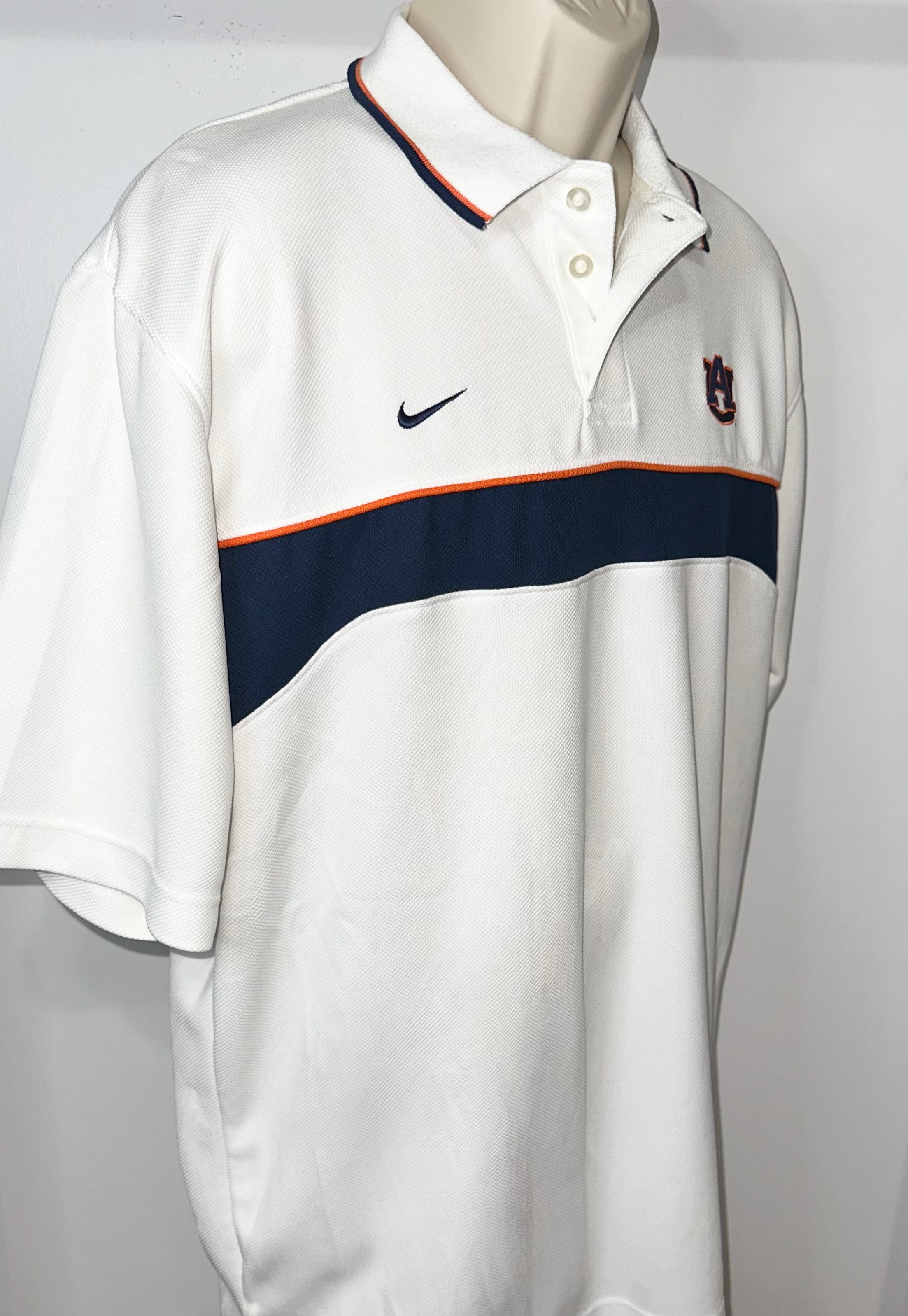 Auburn Tigers Nike Polo Dri Fit Golf Shirt