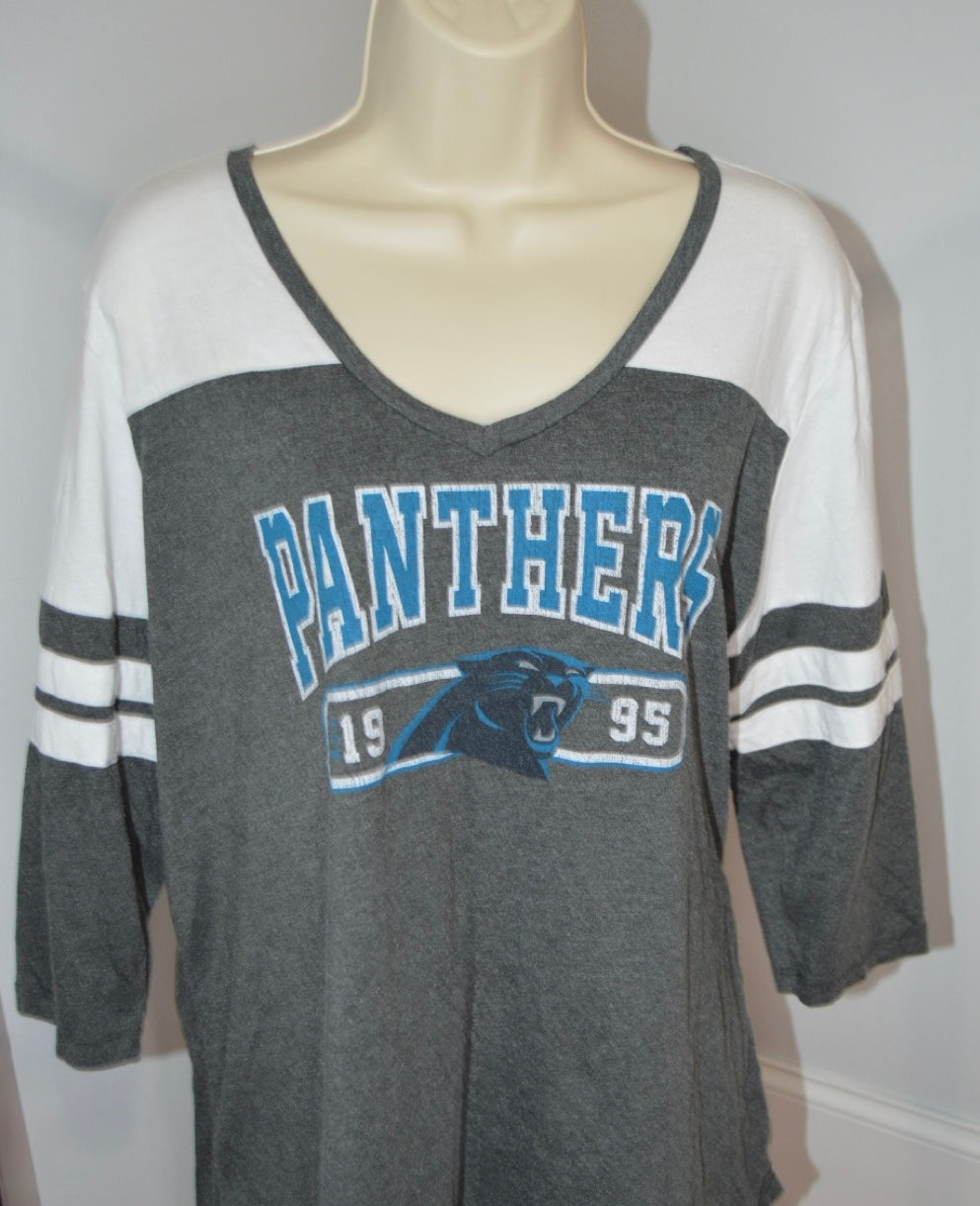 North Carolina Panthers 3/4-length Tee
