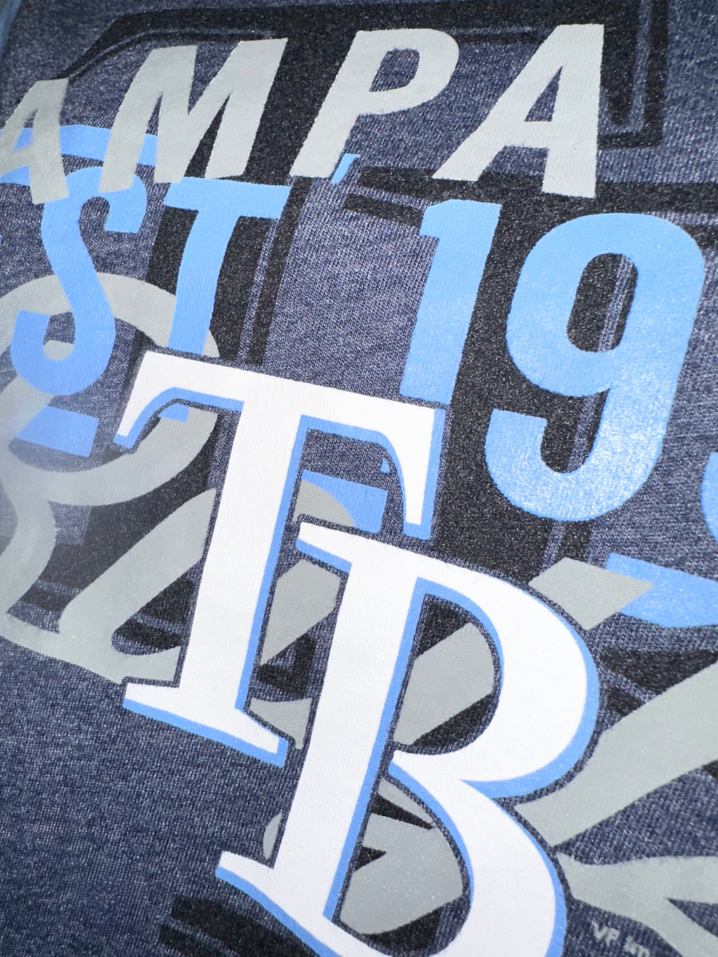 Tampa Bay Rays Collegiate 3/4 Length Tee